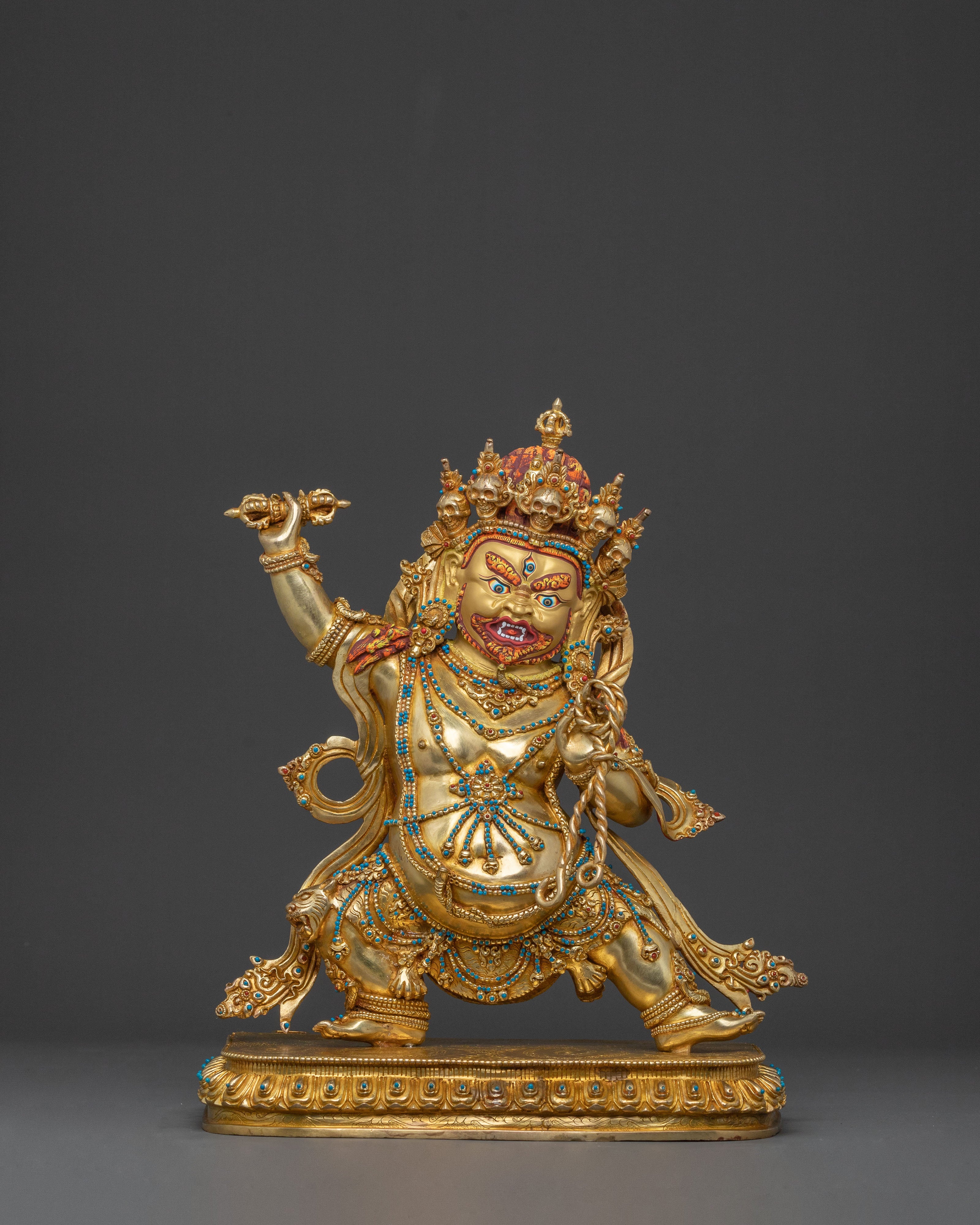 Deity Vajrapani Statue | Wrathful Protector