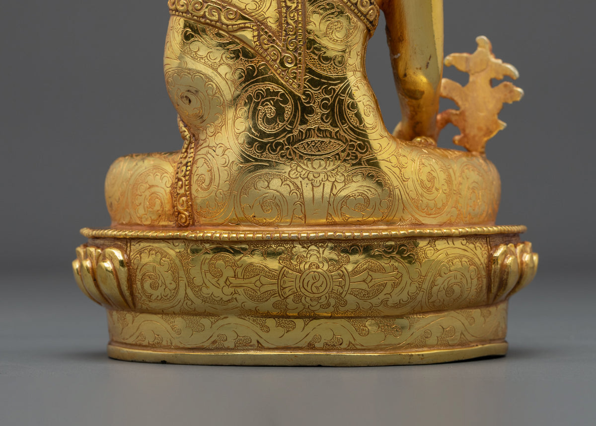 Medicine Buddha Sculpture | Figurine for Sacred Healing