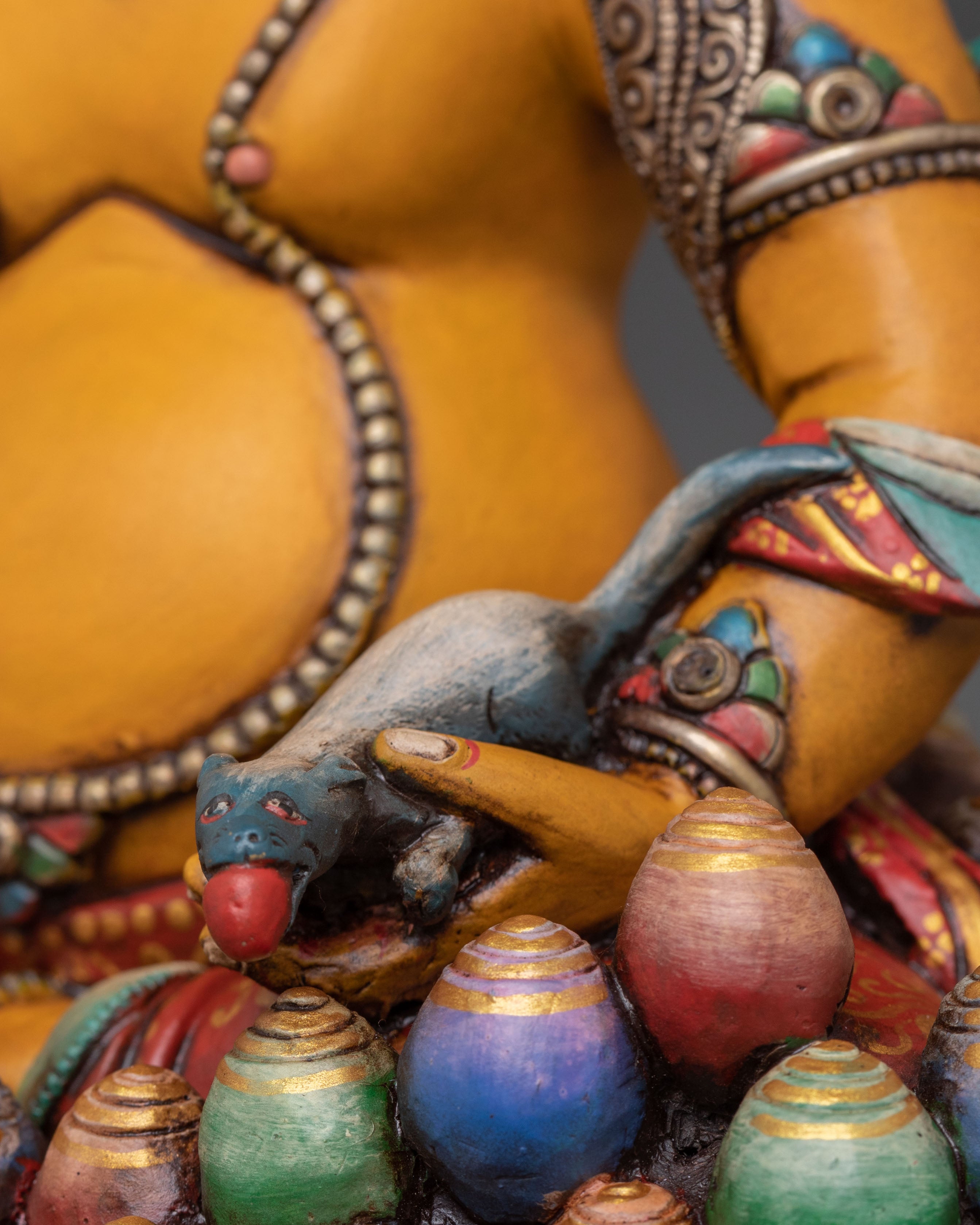 Dzambhala Statue | Tibetan Buddhist Wealth God