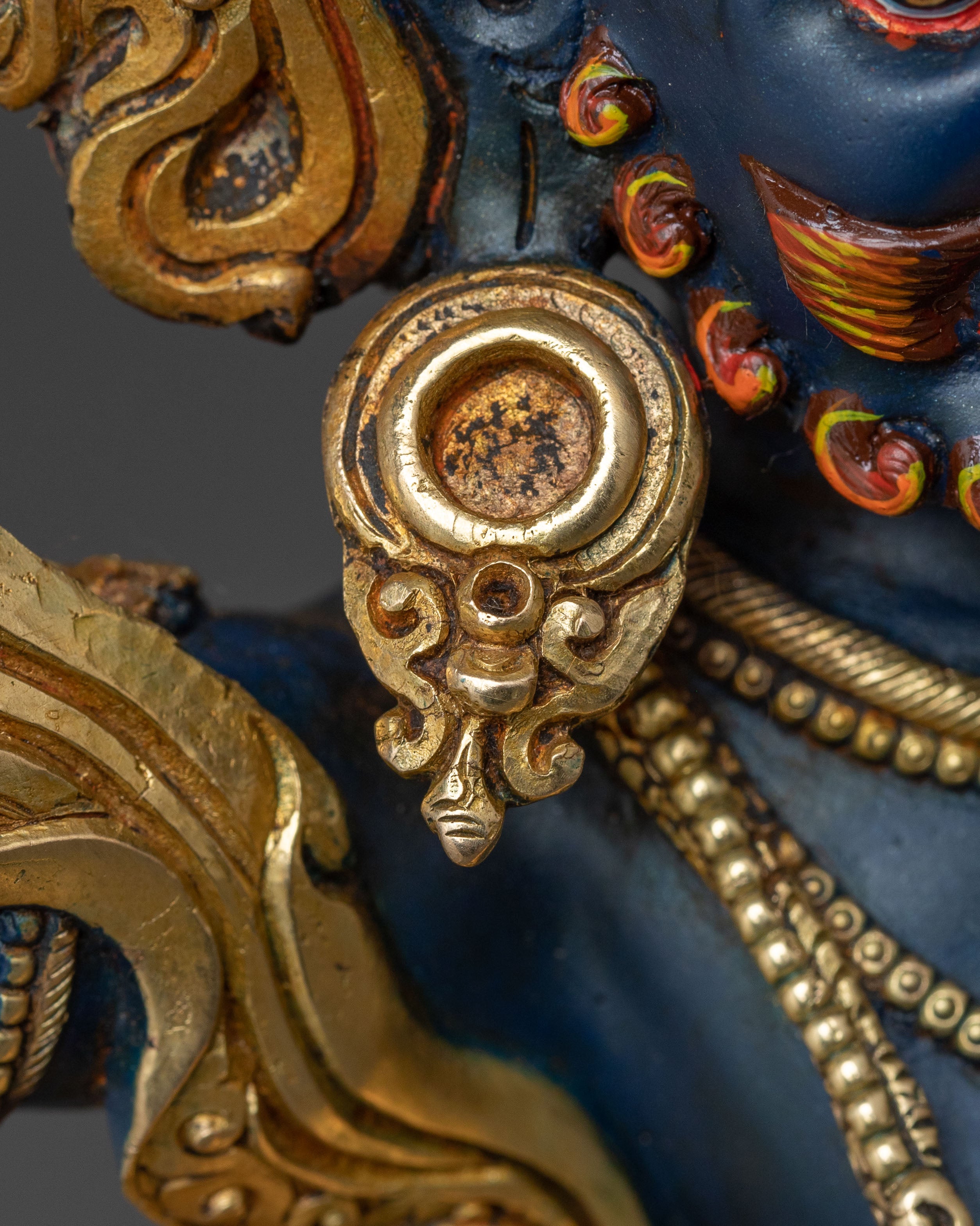 Sacred Statue of Vajrapani Bodhisattva | | Protector Deity of Strength