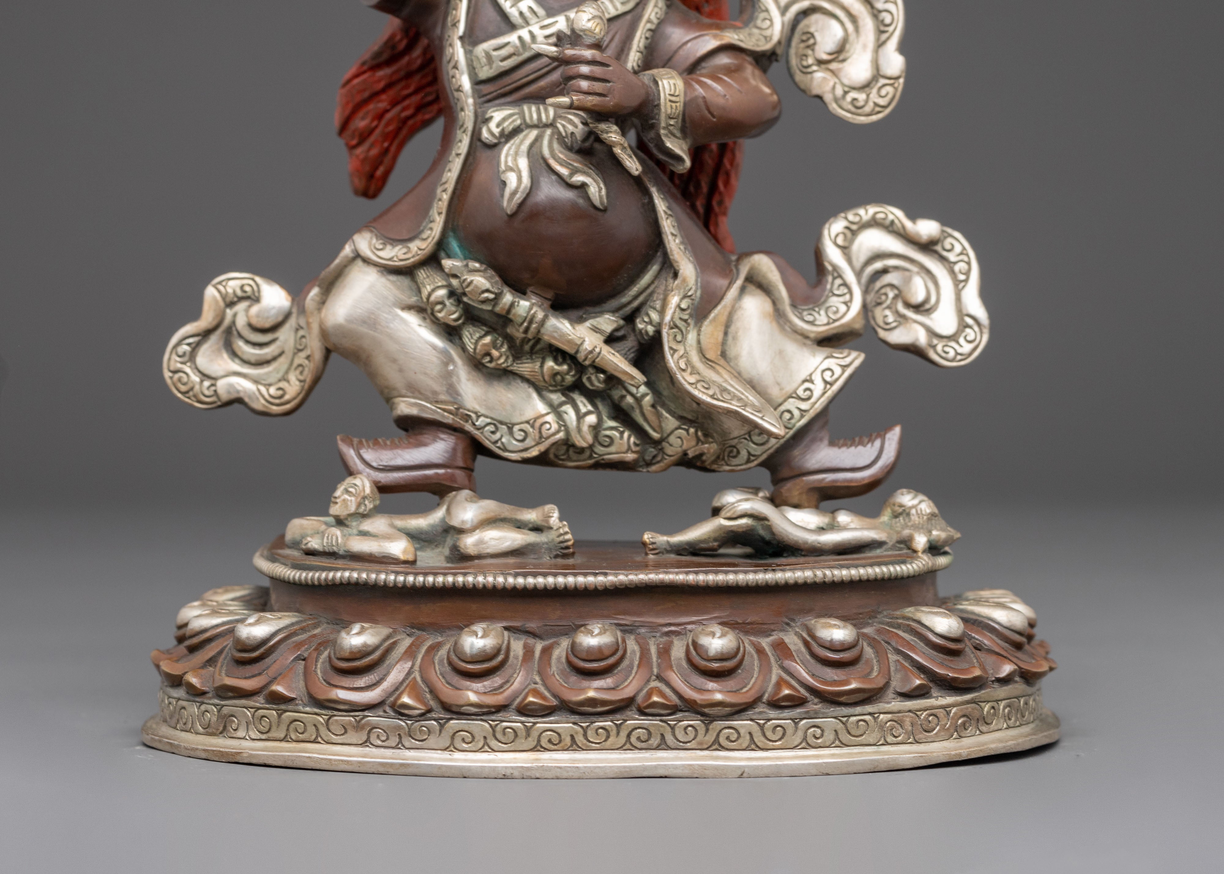 Handmade Naga Mahakala Statue | Wrathful Protector Deity