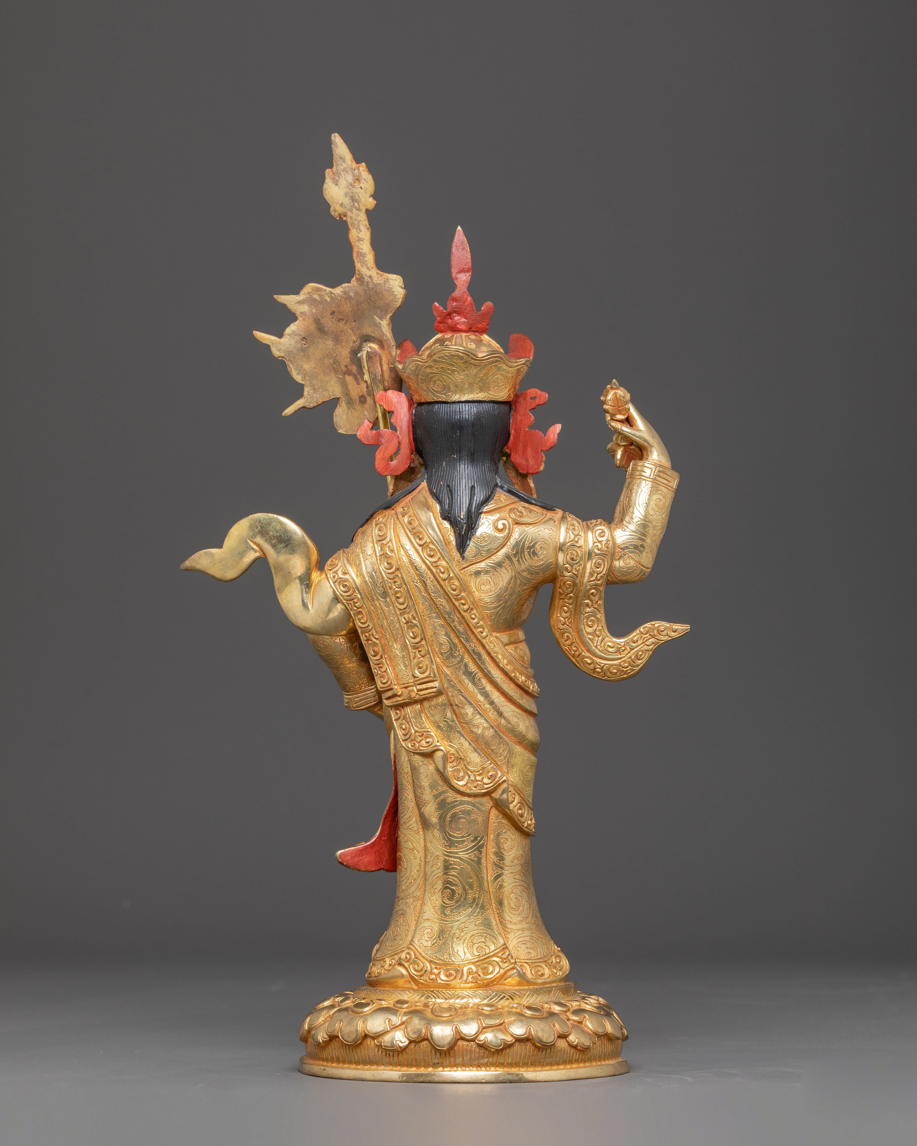 Handcrafted Sculpture of Standing Guru Rinpoche