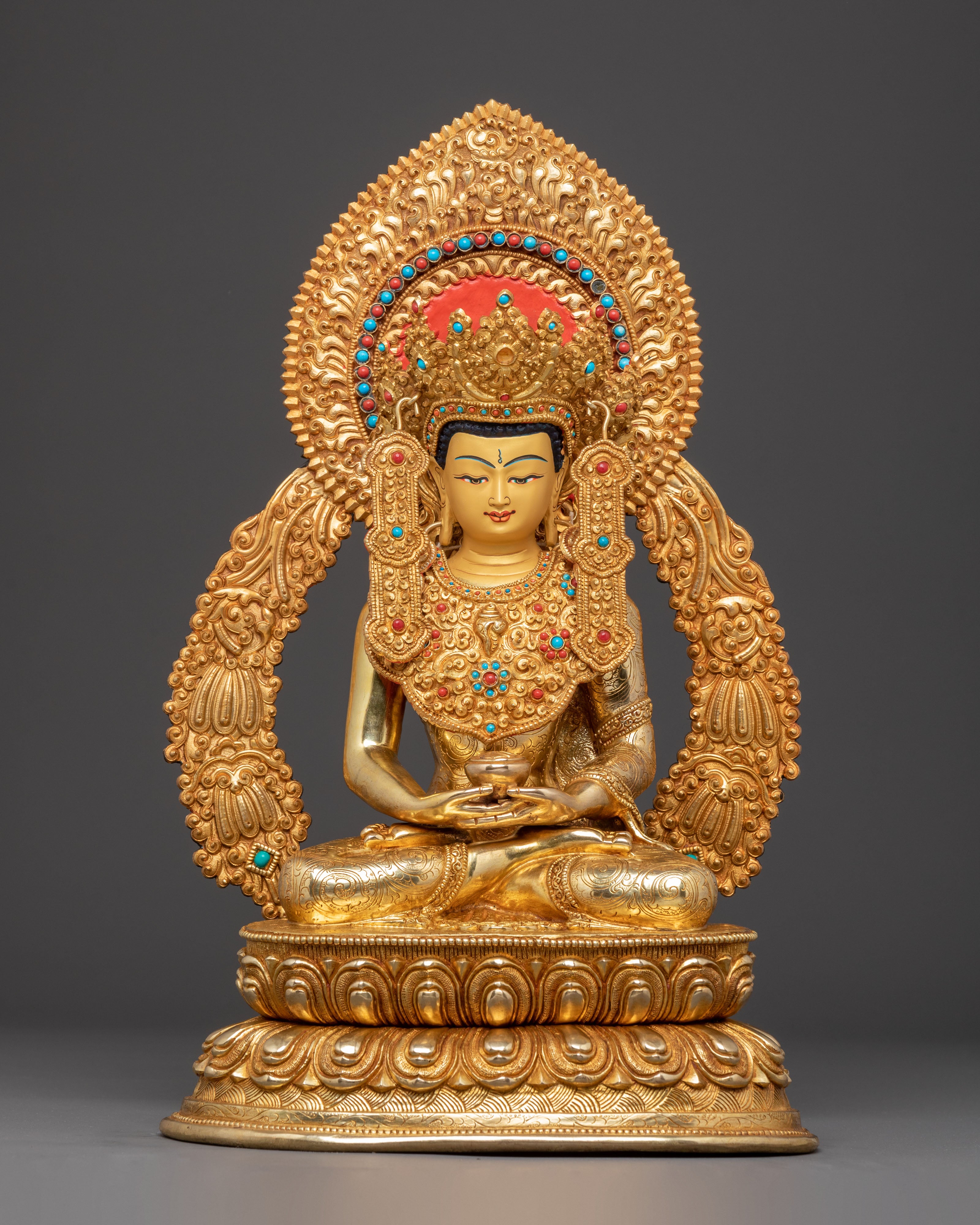 Magnificent Statue of Amitabha Pure Land Buddha | Buddha of Infinite Light