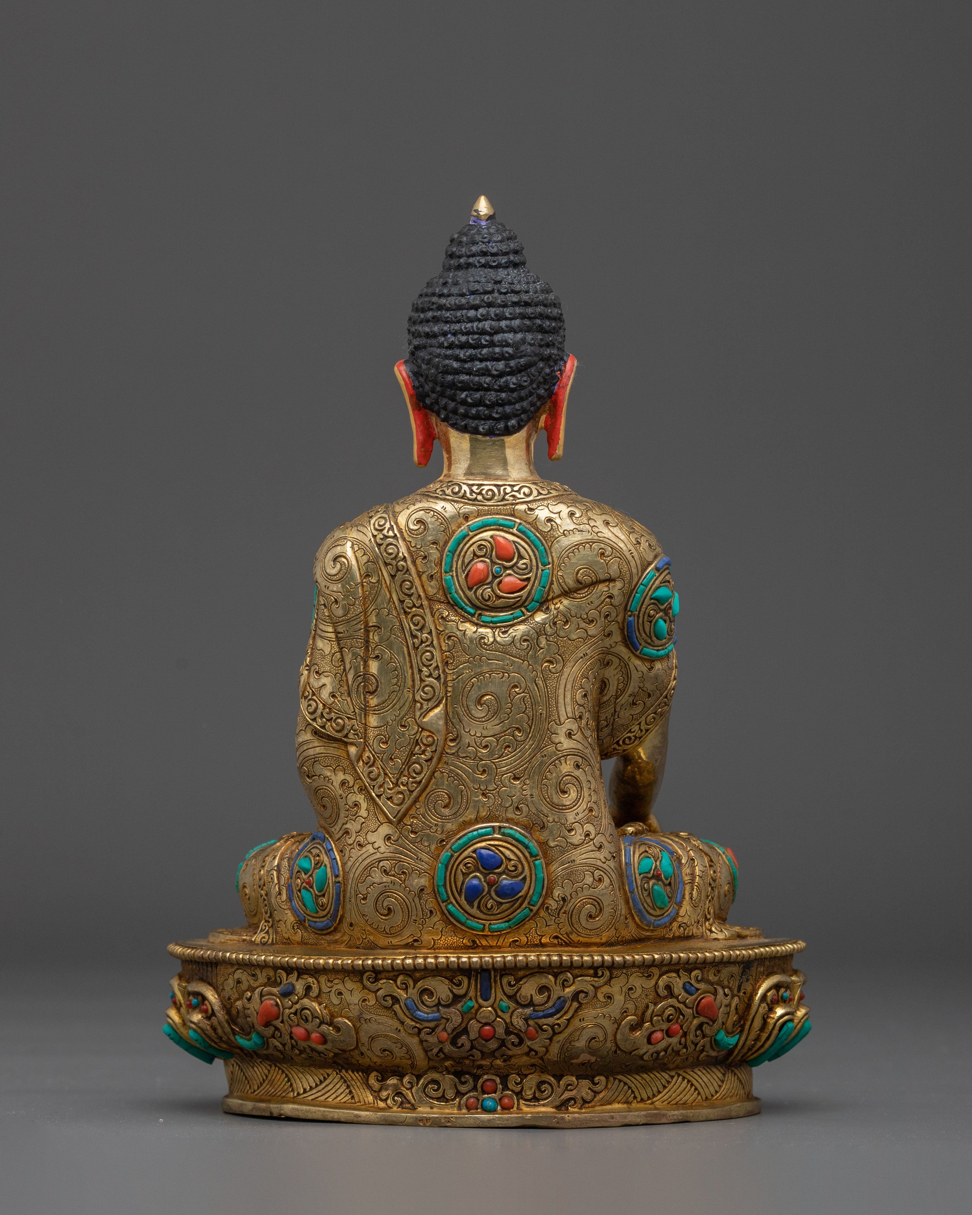 Handcrafted Shakyamuni Buddha Statue for Altar: Symbol of Enlightenment