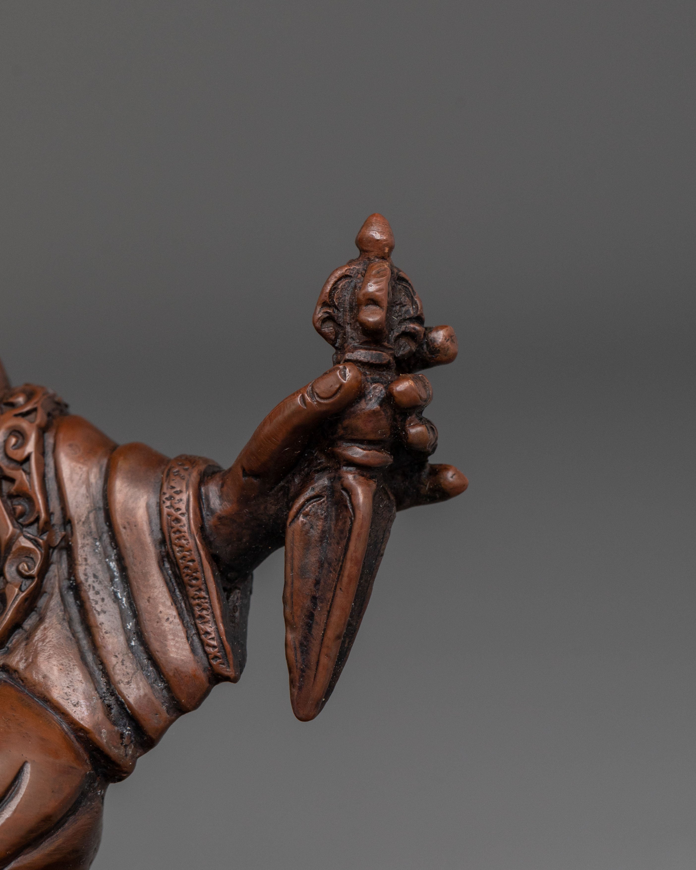 Tibetan Buddhist Master Karmapa Statue | Sacred Buddhist Altar Decor