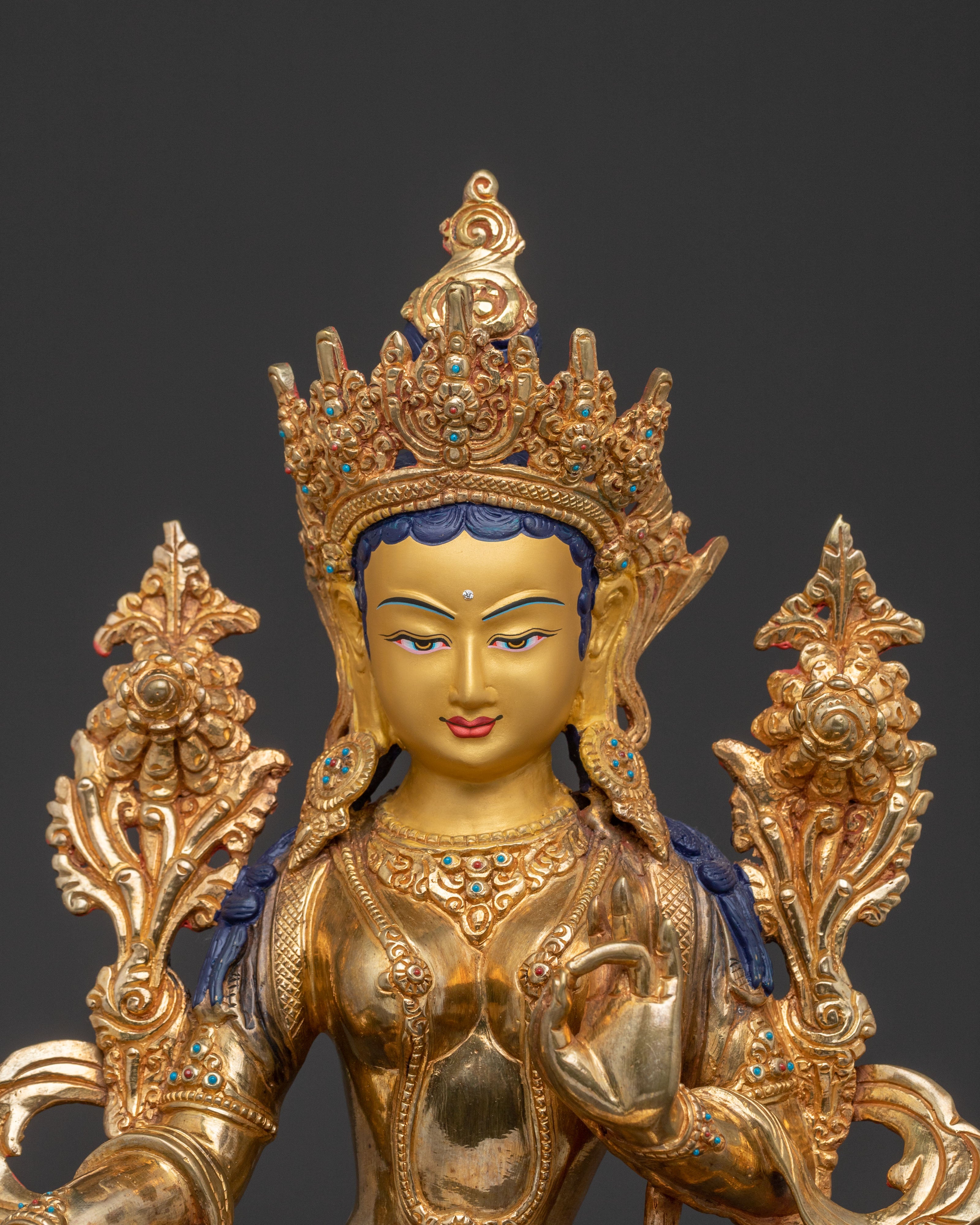 Green Tara Divine Statue | Swift Compassion Figure