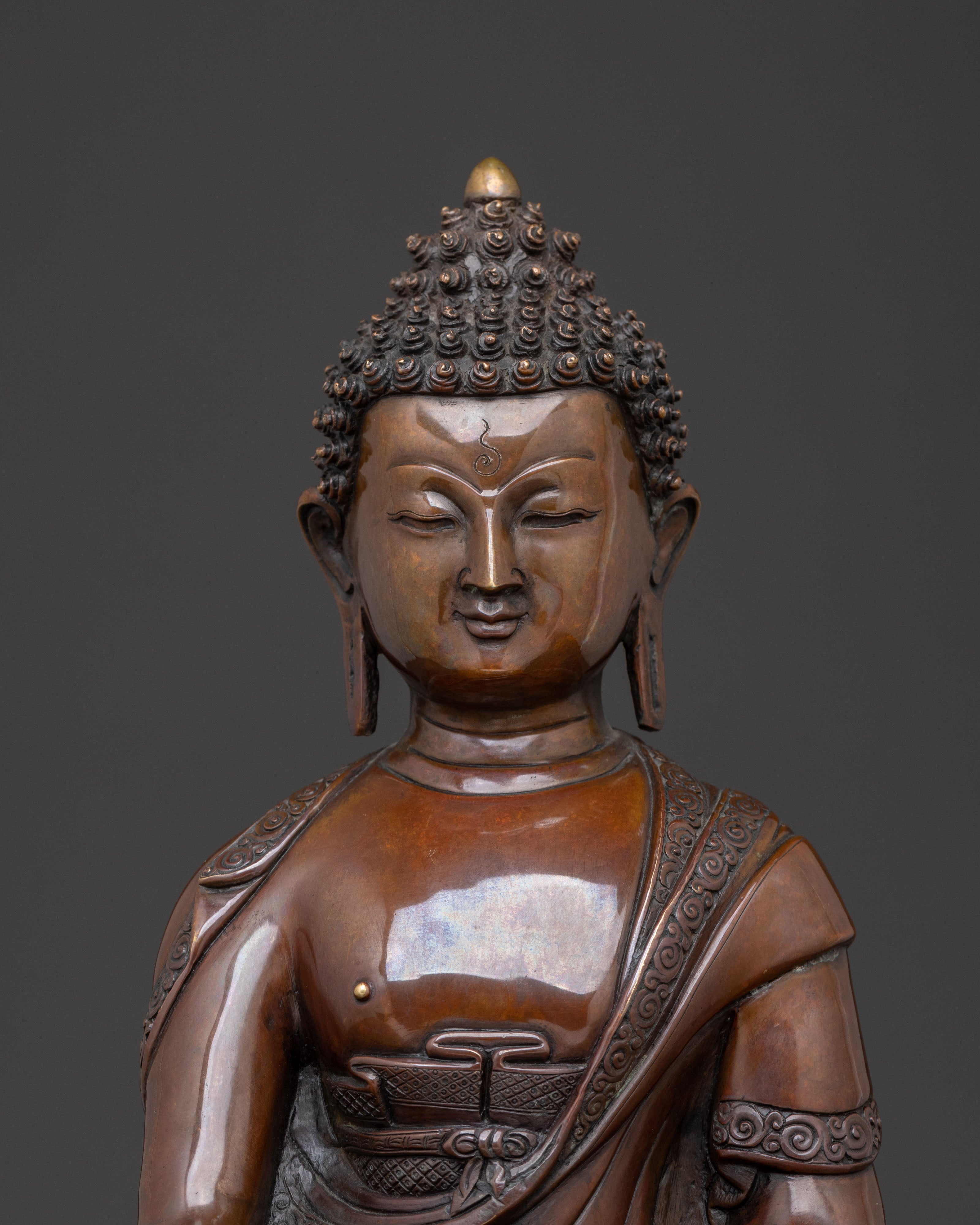 Shakyamuni Buddha Sacred Sculpture: Meditation Altar