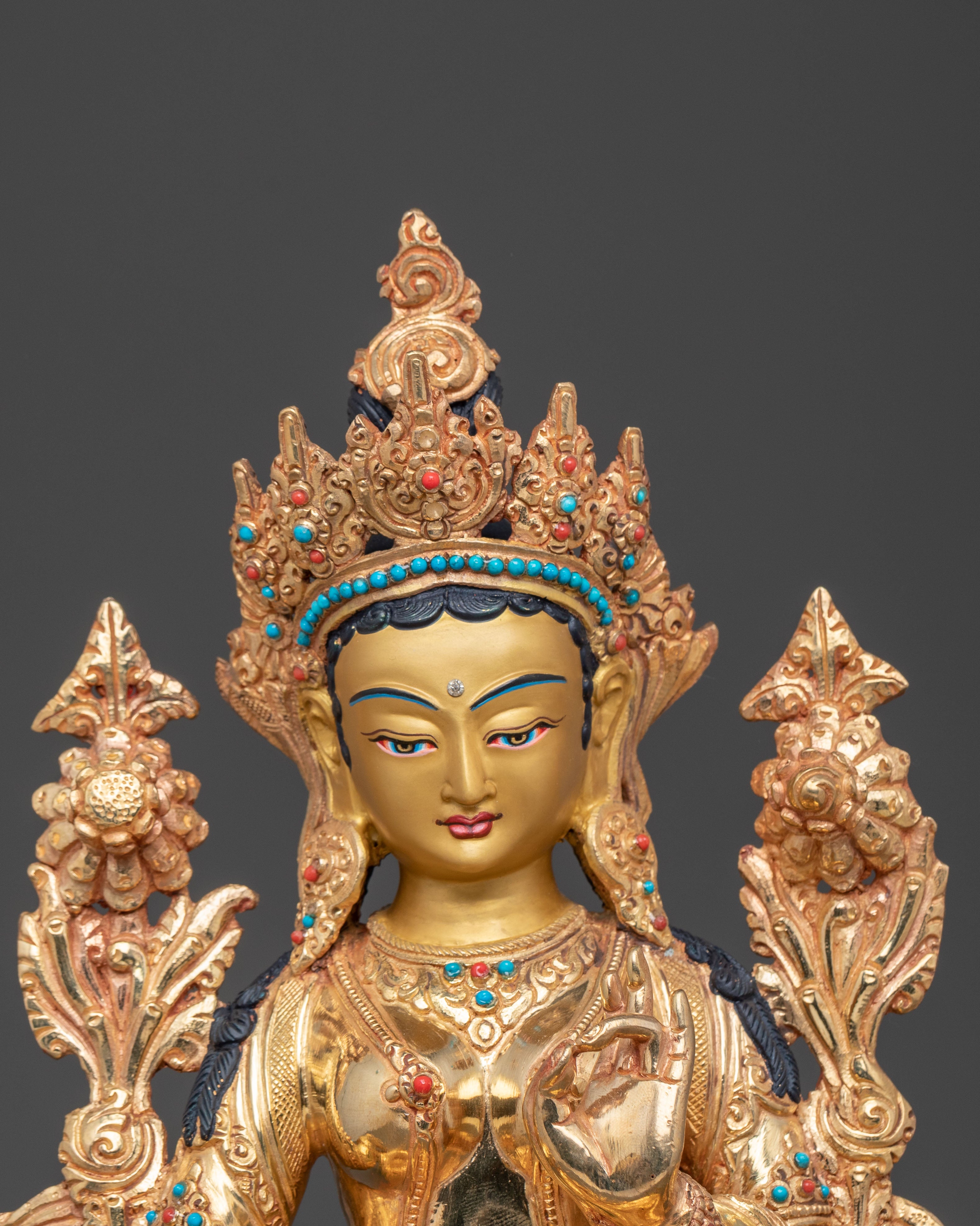 Mother of All Buddhas: Green Tara Statue