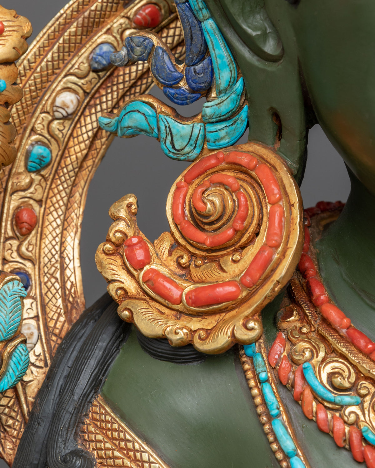 Green Tara Statue | Mother of All Buddhas and Embodiment of Compassion