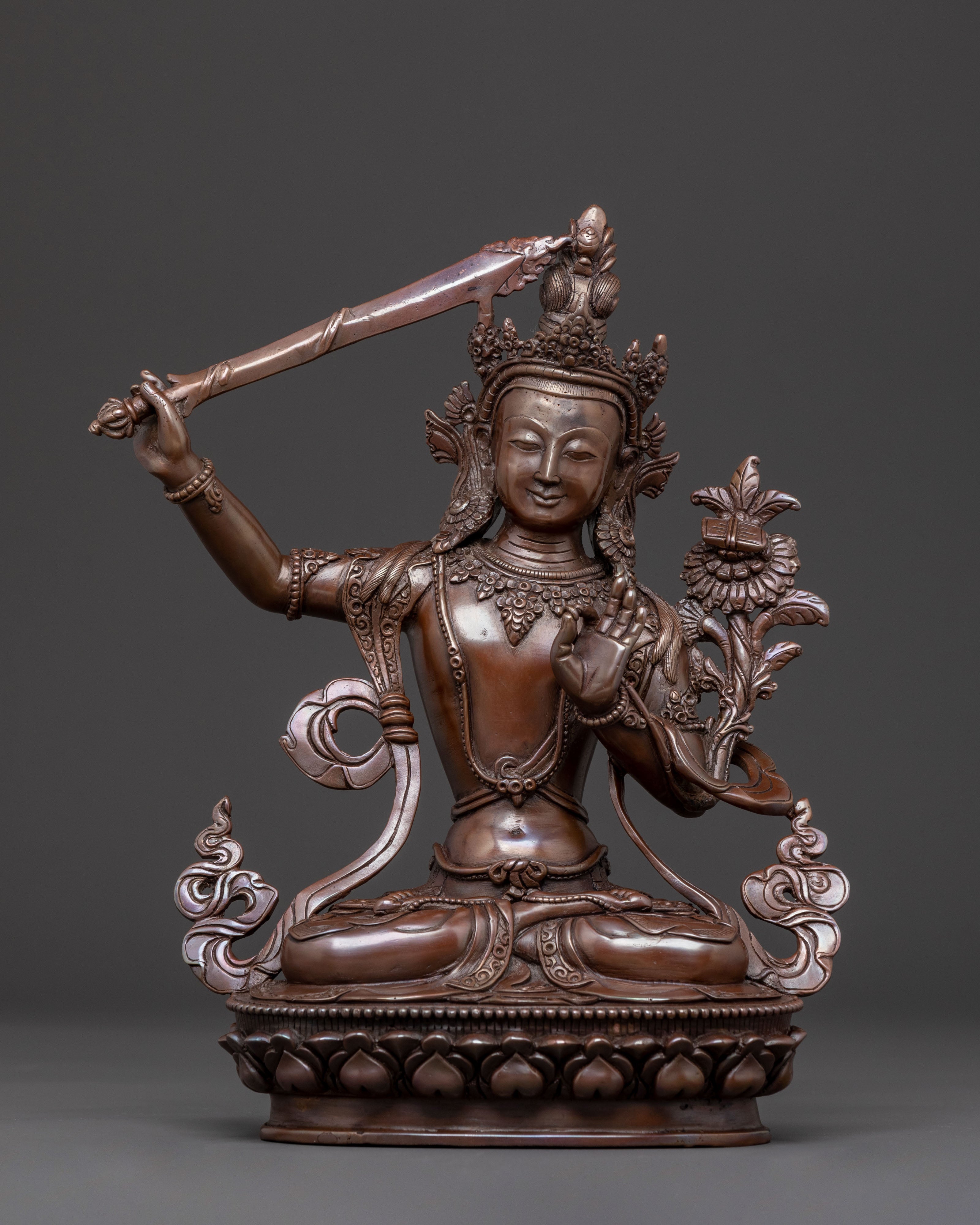 Manjushri Sacred Statue