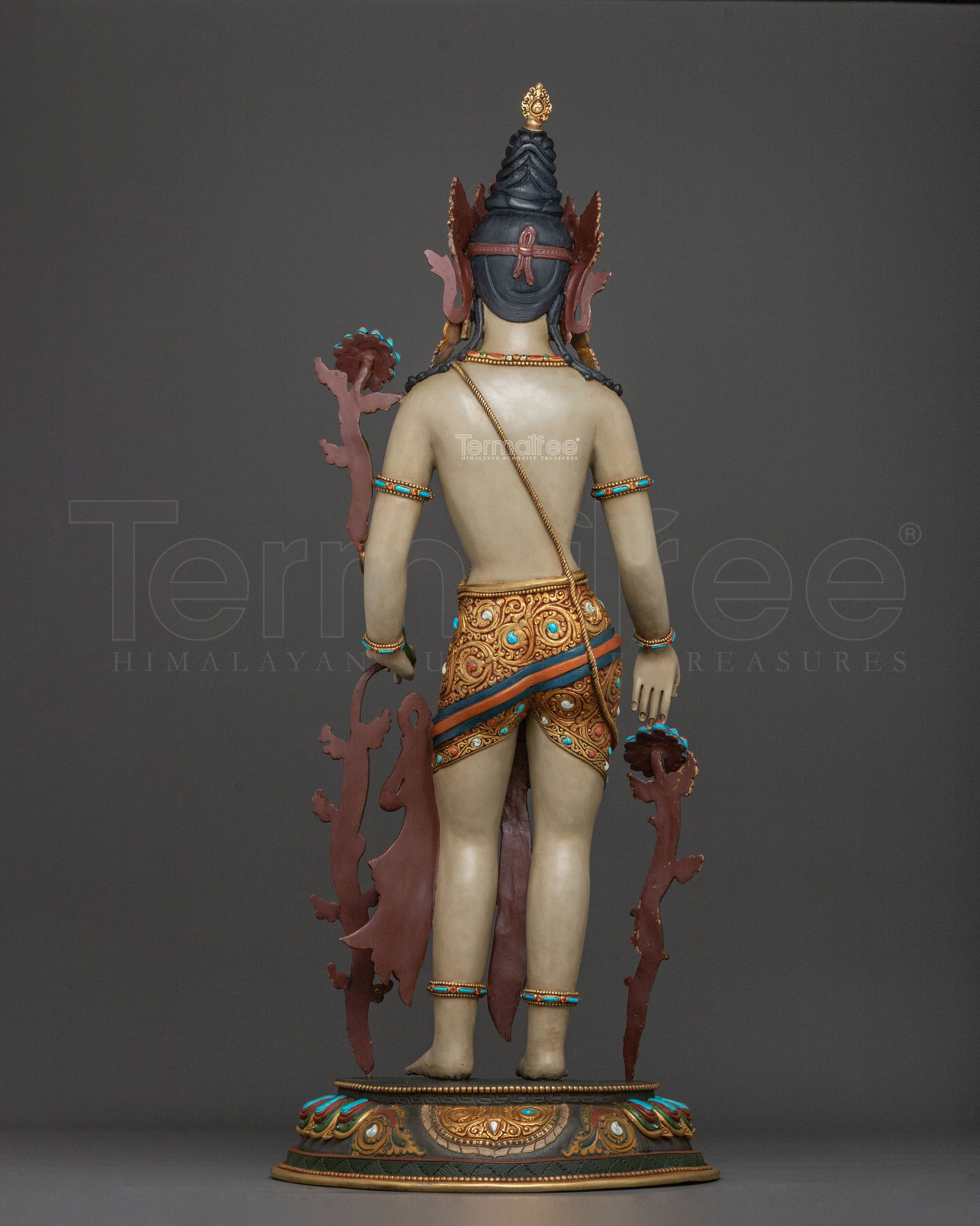 Handcrafted Padmapani Sacred Statue | Home Decor