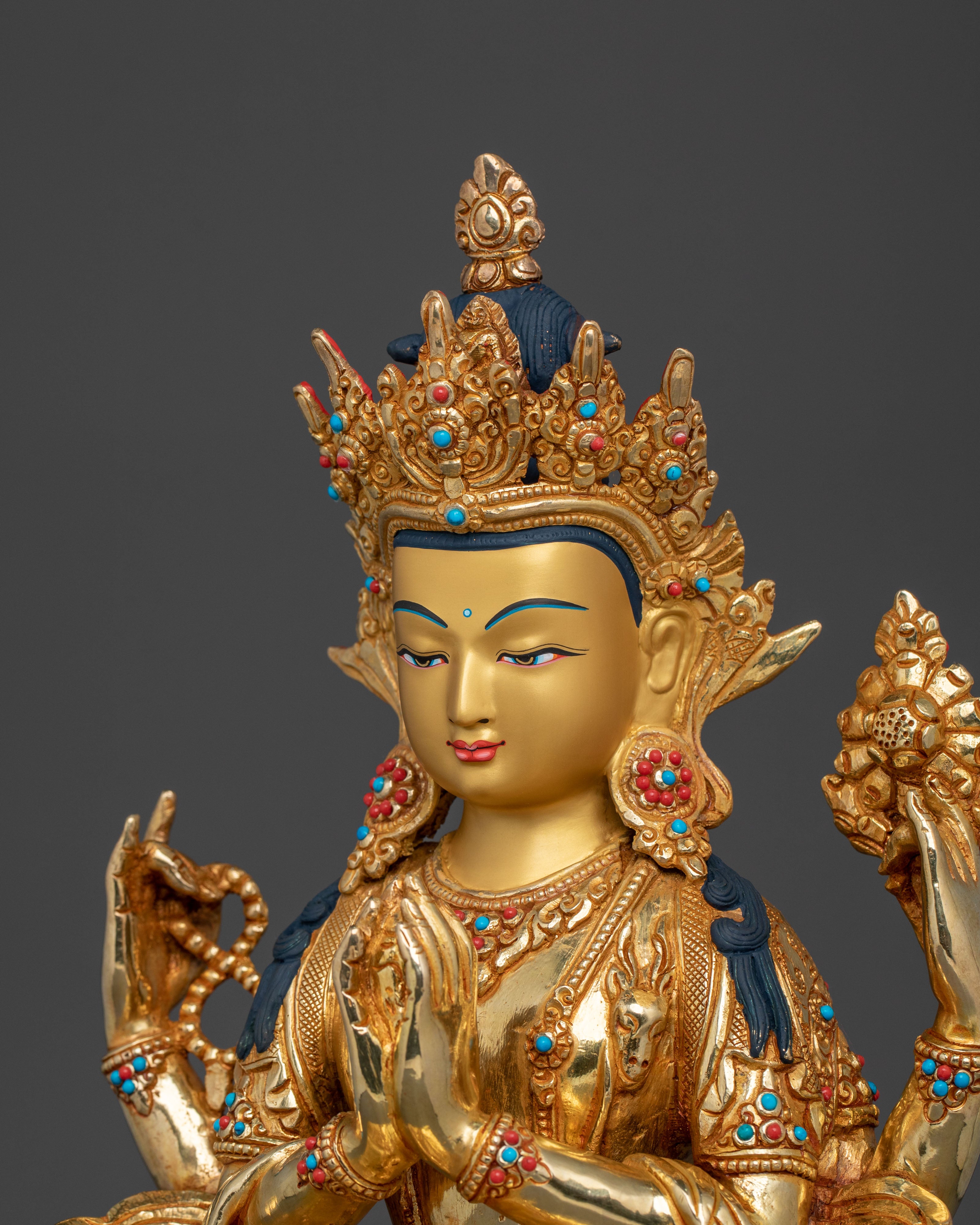 Chenrezig Statue Symbol of Compassion | Bodhisattva of Compassion