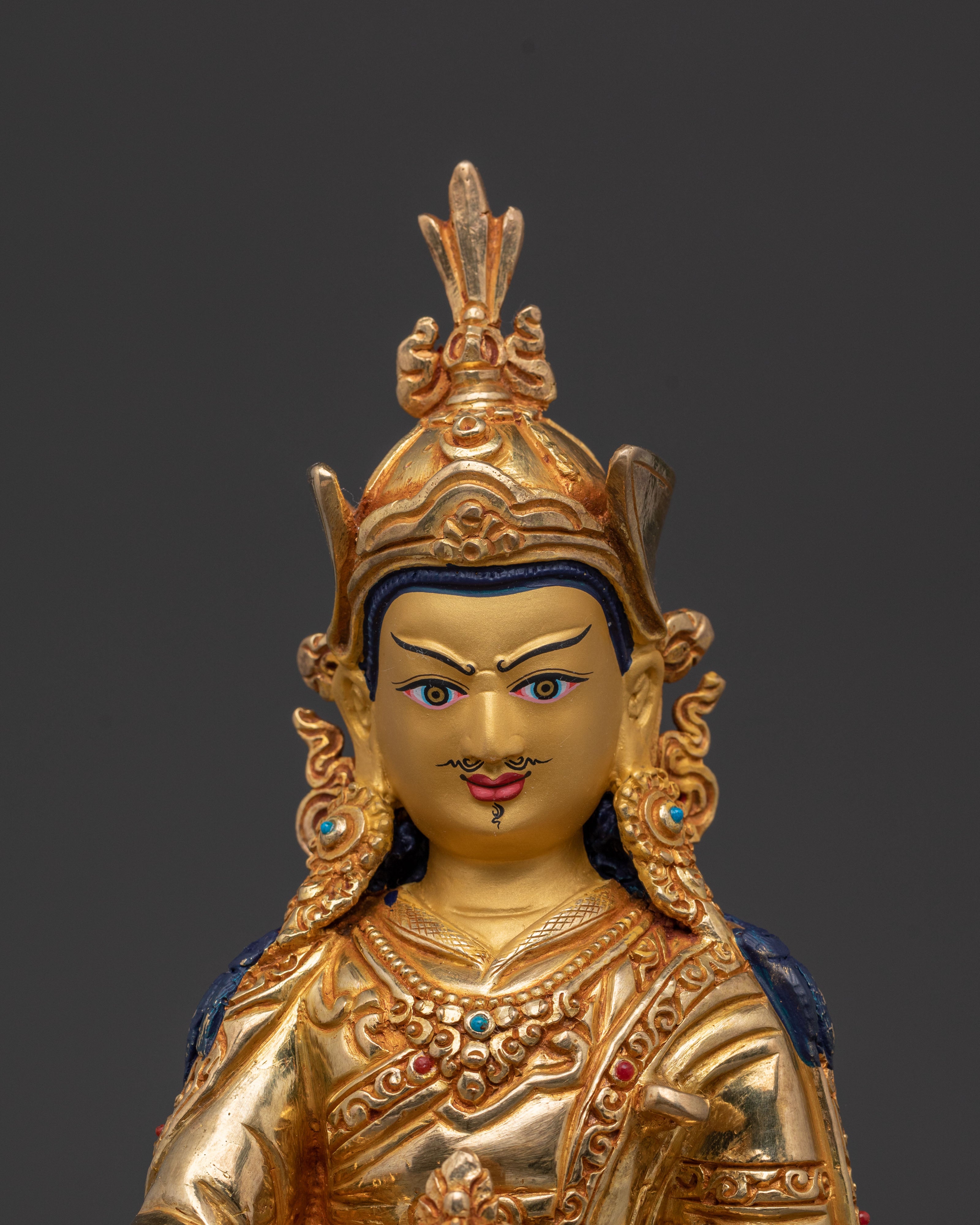 Guru Rinpoche Sacred Statue | Meditation Altar Decor