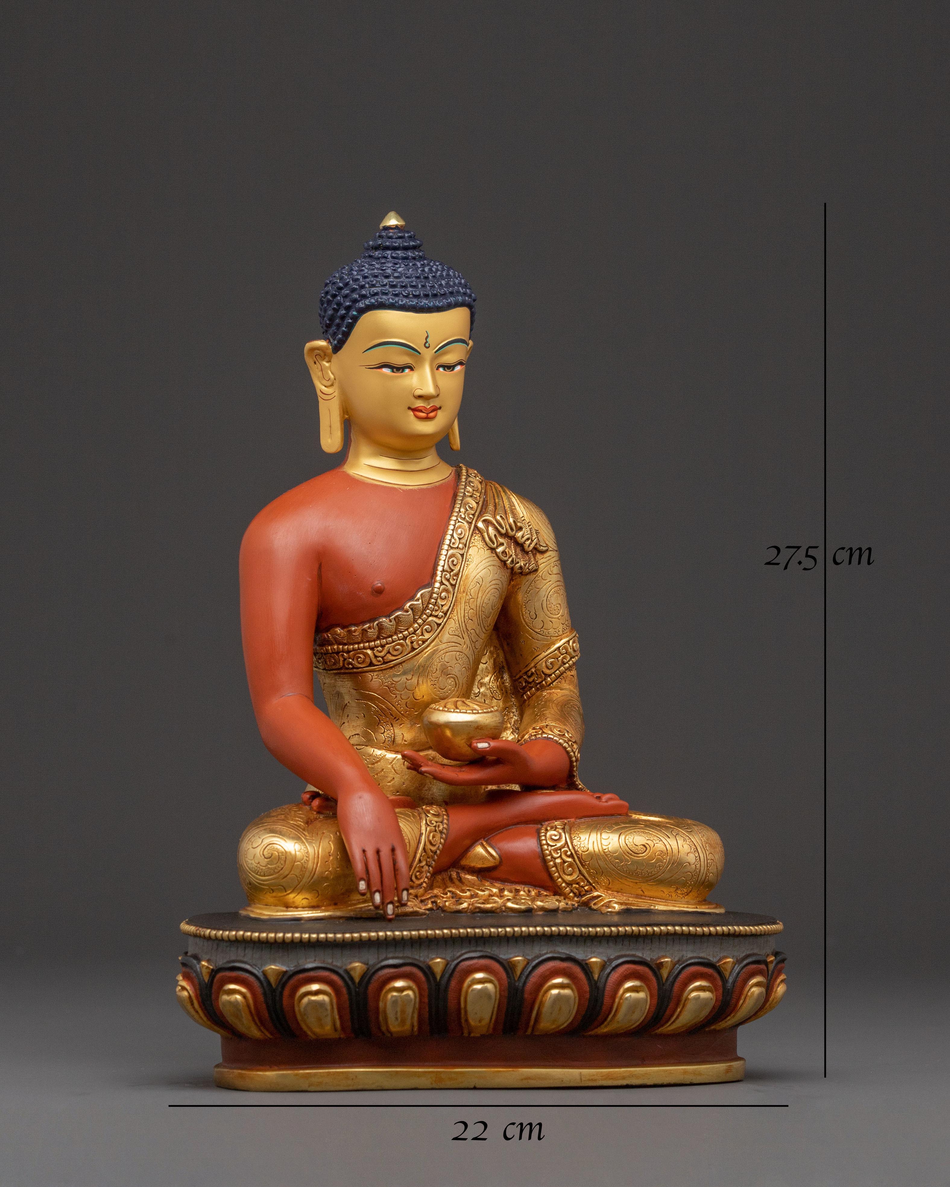 Awakened Shakyamuni Buddha Statue | Handcrafted Serenity