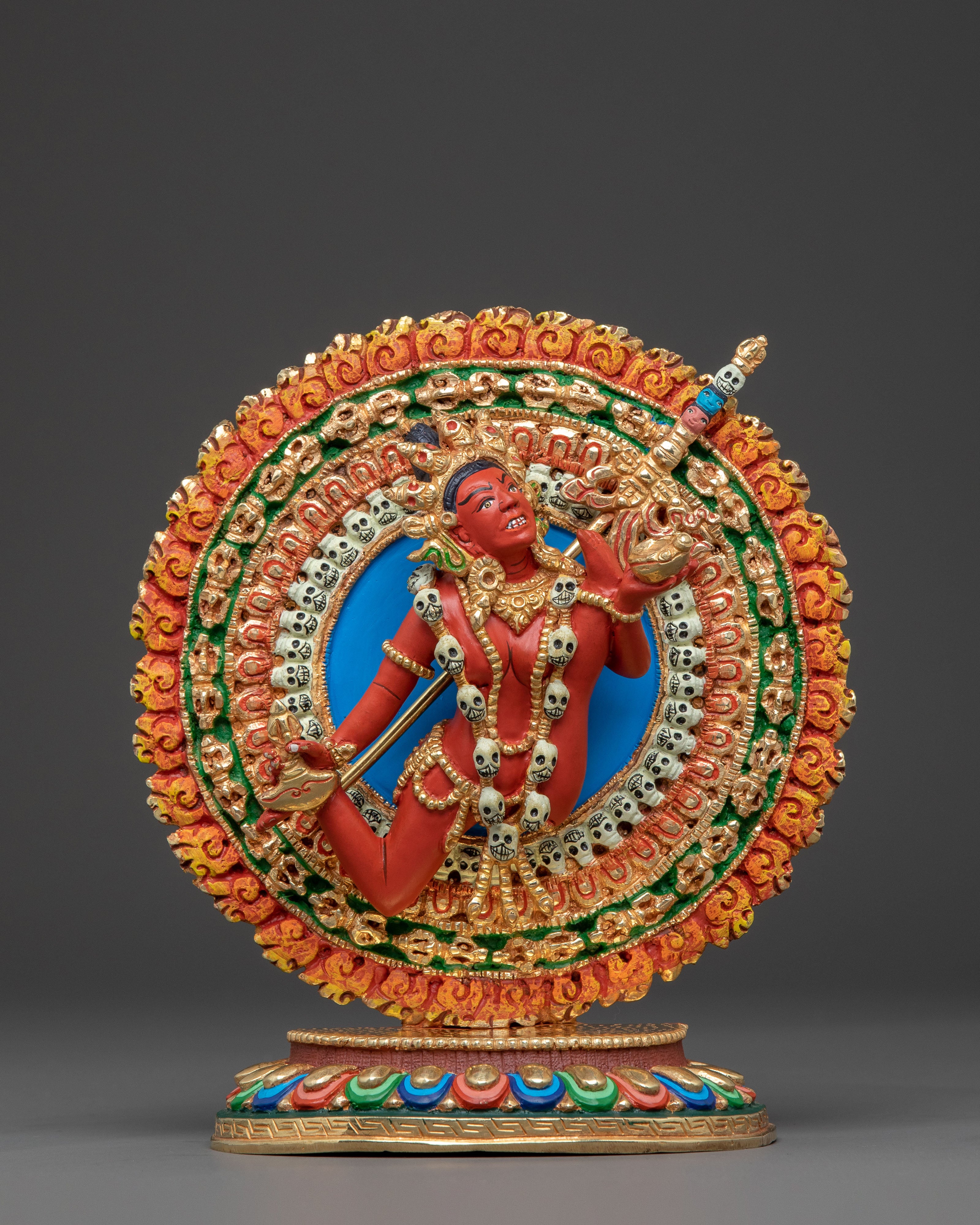 Flying Vajrayogini: A Divine Statue of Radiant Energy