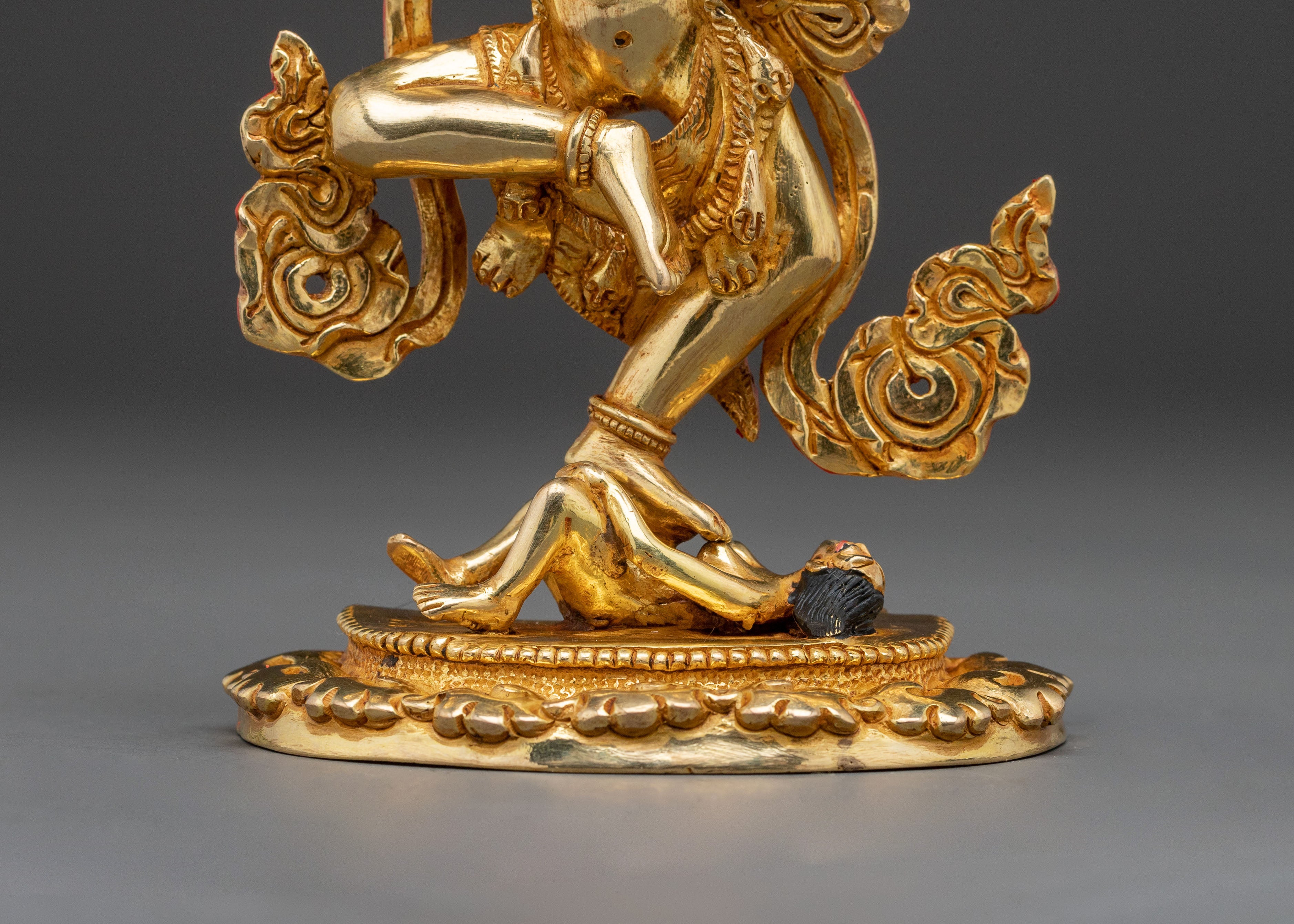 Dorje Phagmo Handcrafted Statue | 24K Gold Gilded Copper Statue