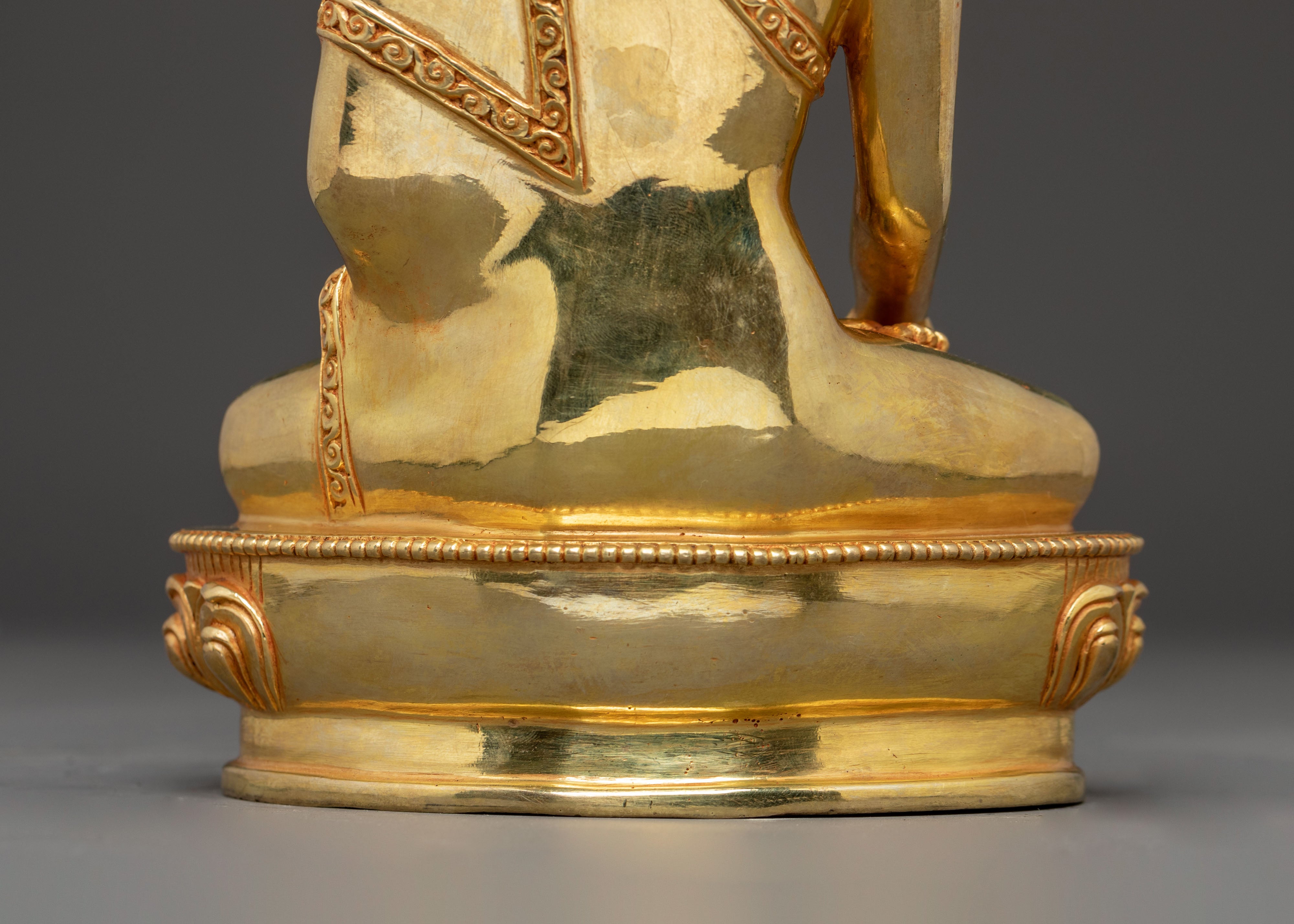 Handcrafted Serene Statue of Buddha Shakyamuni | Gautama Buddha Sculpture