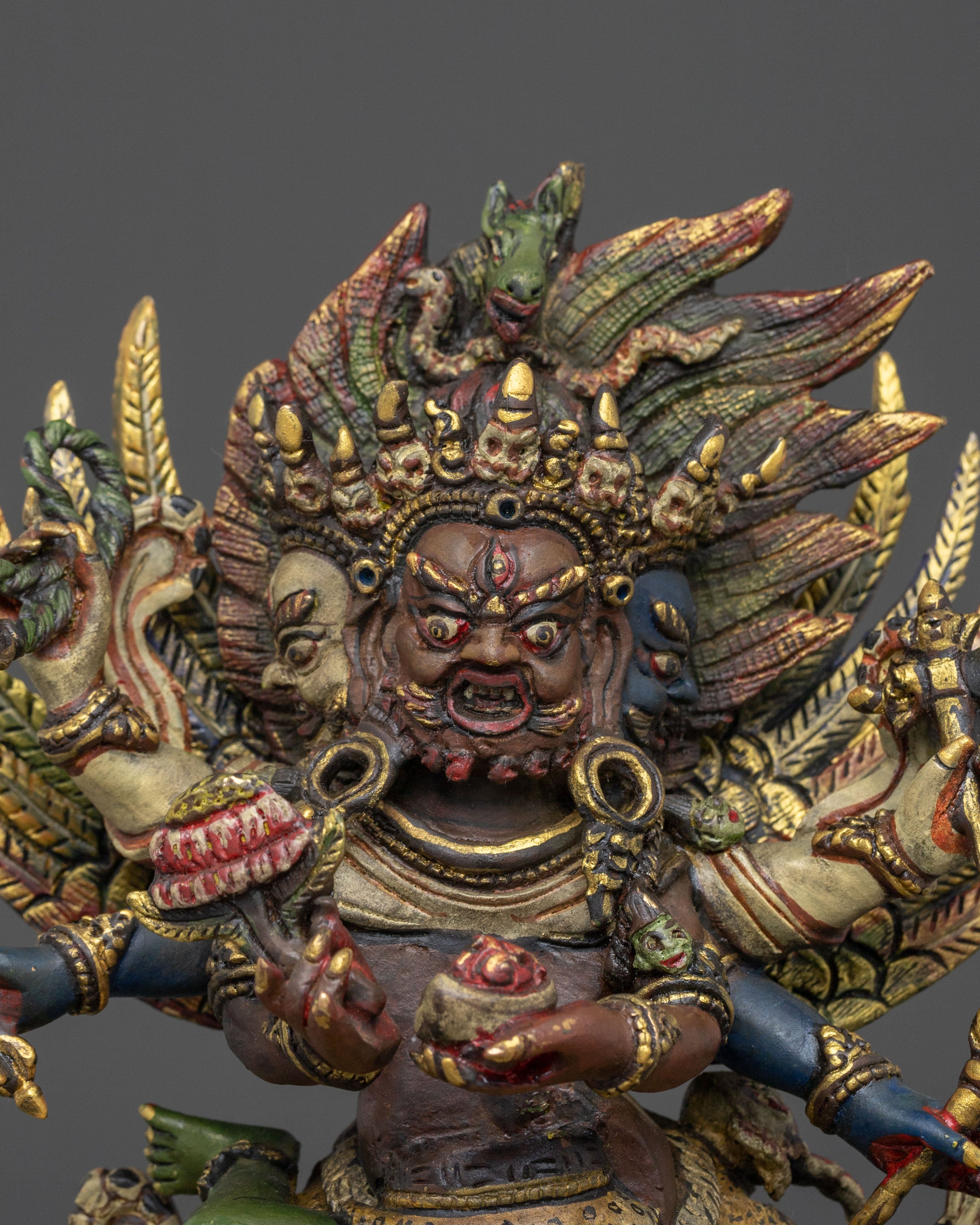 Heyagriva Sacred Figurine | Wrathful Protector of Compassion