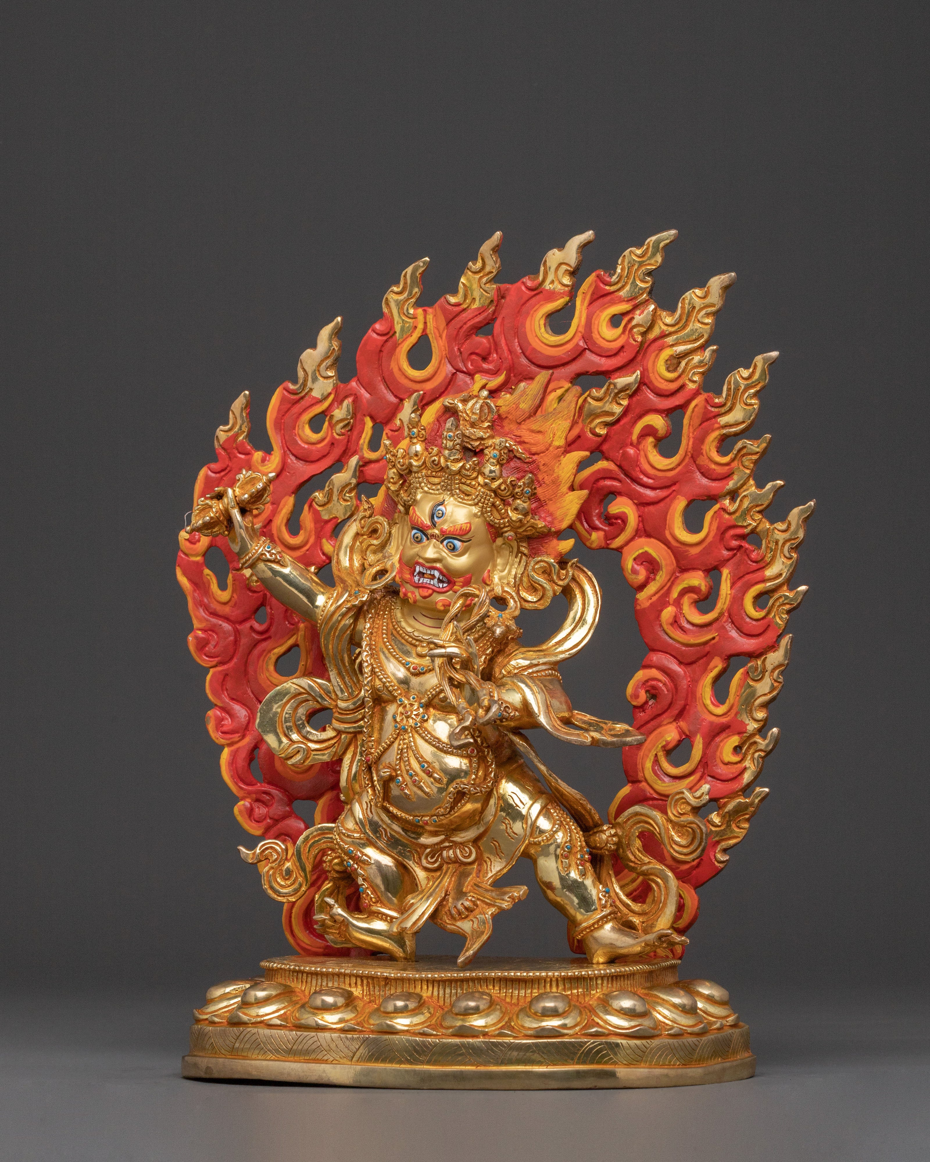 Vajrapani Spiritual Statue | Protector Sculpture