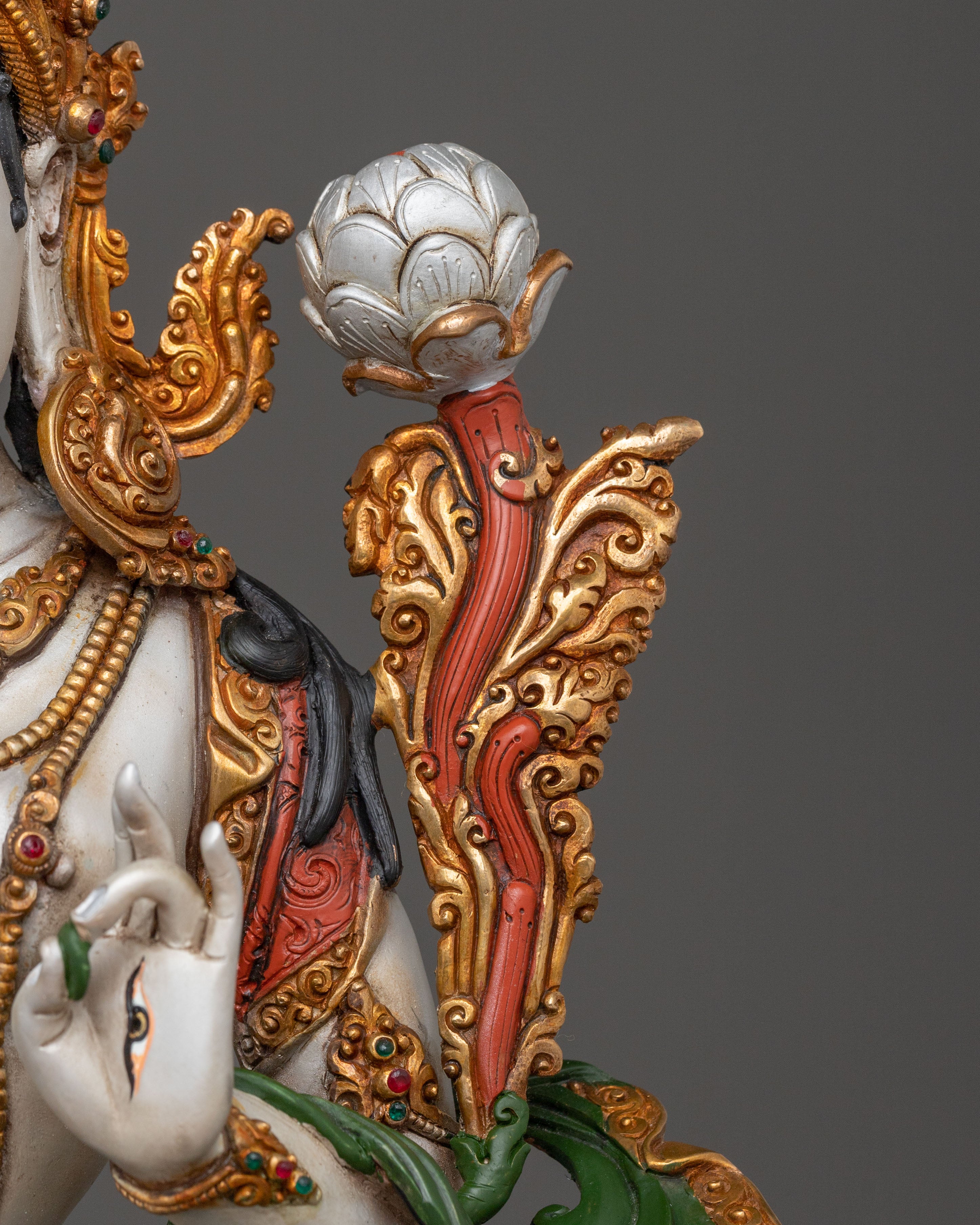 White Tara Long Life Statue | Spiritual Healing