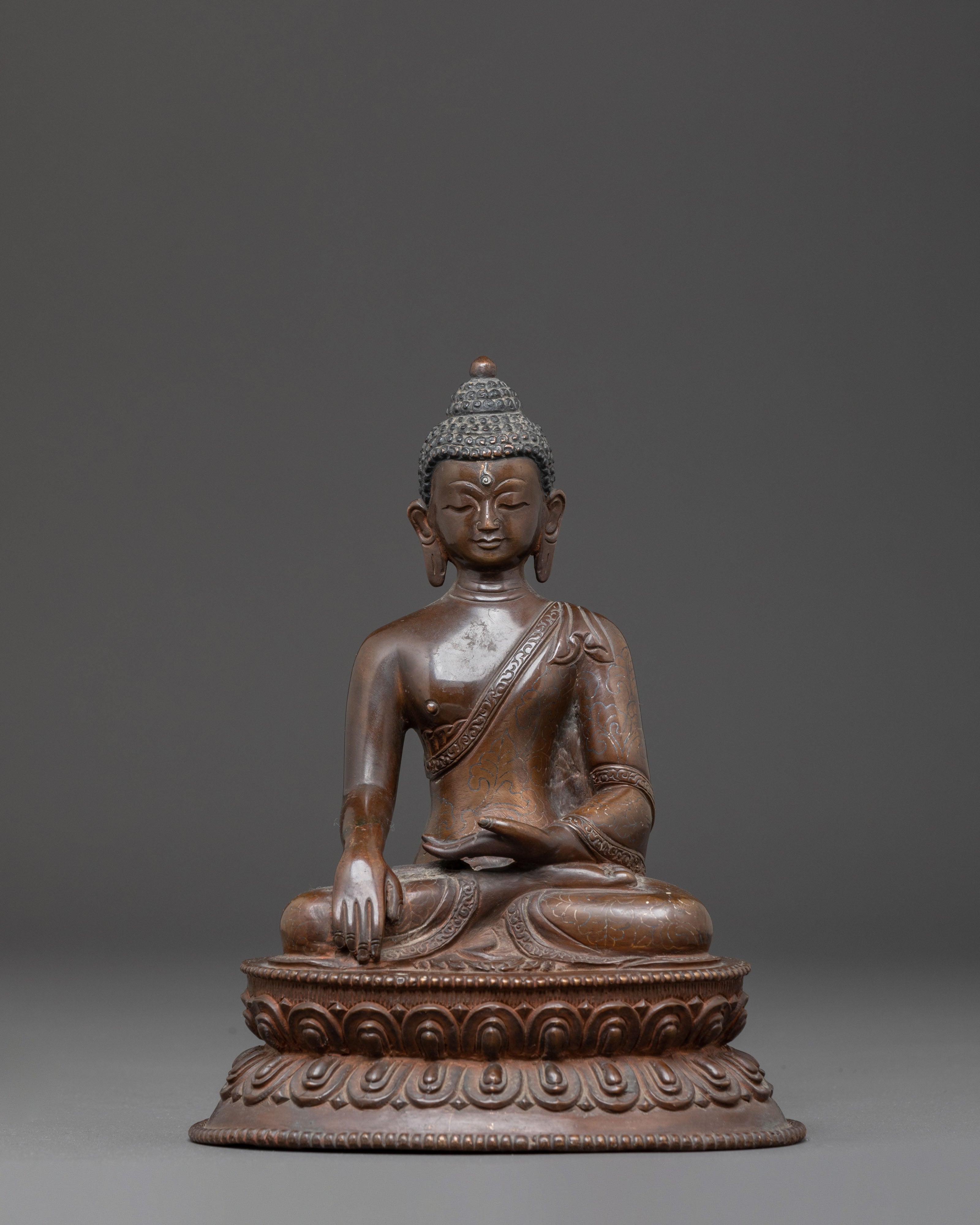 Siddhartha Gautama Statue: Founder of Dharma | Himalayan Sculpture