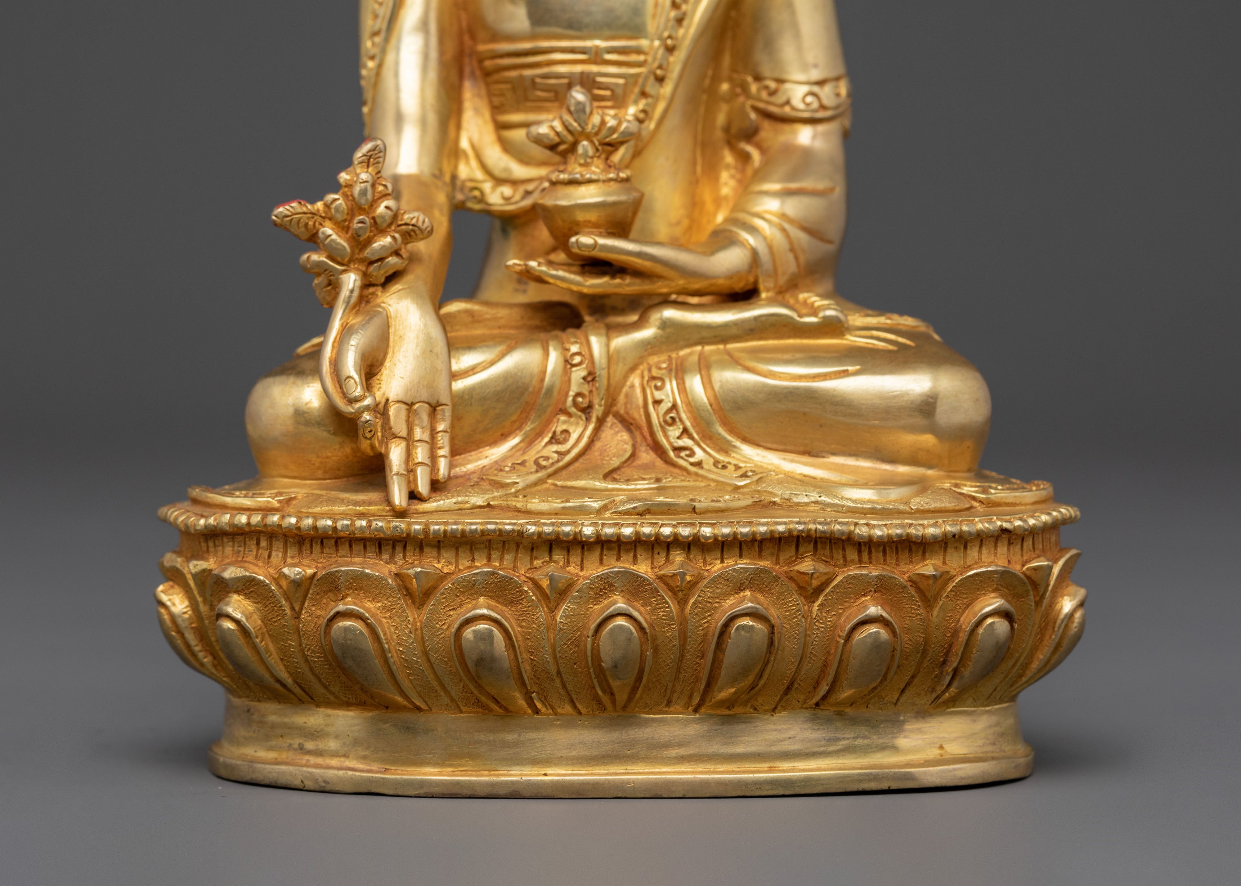 Spiritual Healing Medicine Buddha Statue | Buddhist Altar Decor