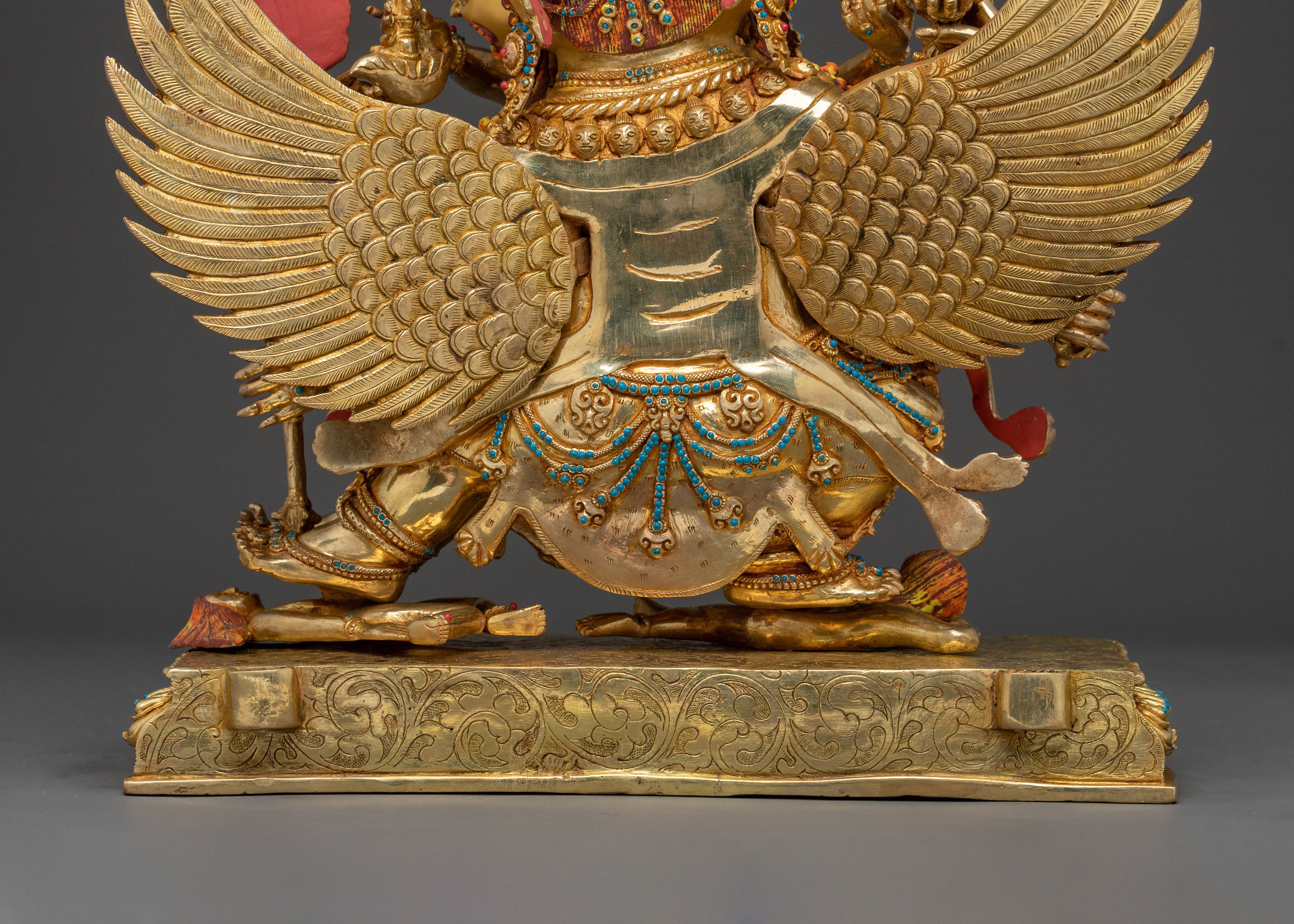 Vajrakilaya Sacred Statue | Wrathful Deity of Purification and Power