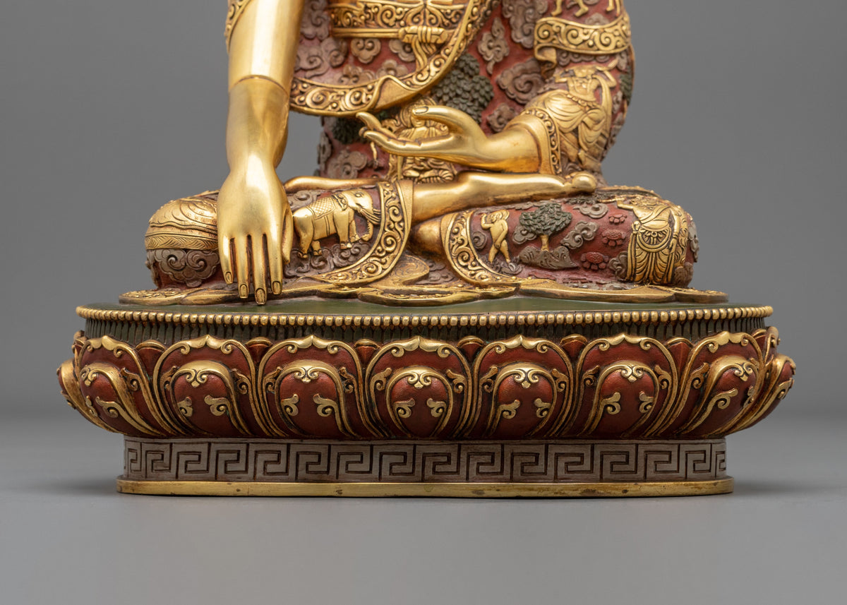 Handmade Shakyamuni Buddha Statue | Buddhist Figurine