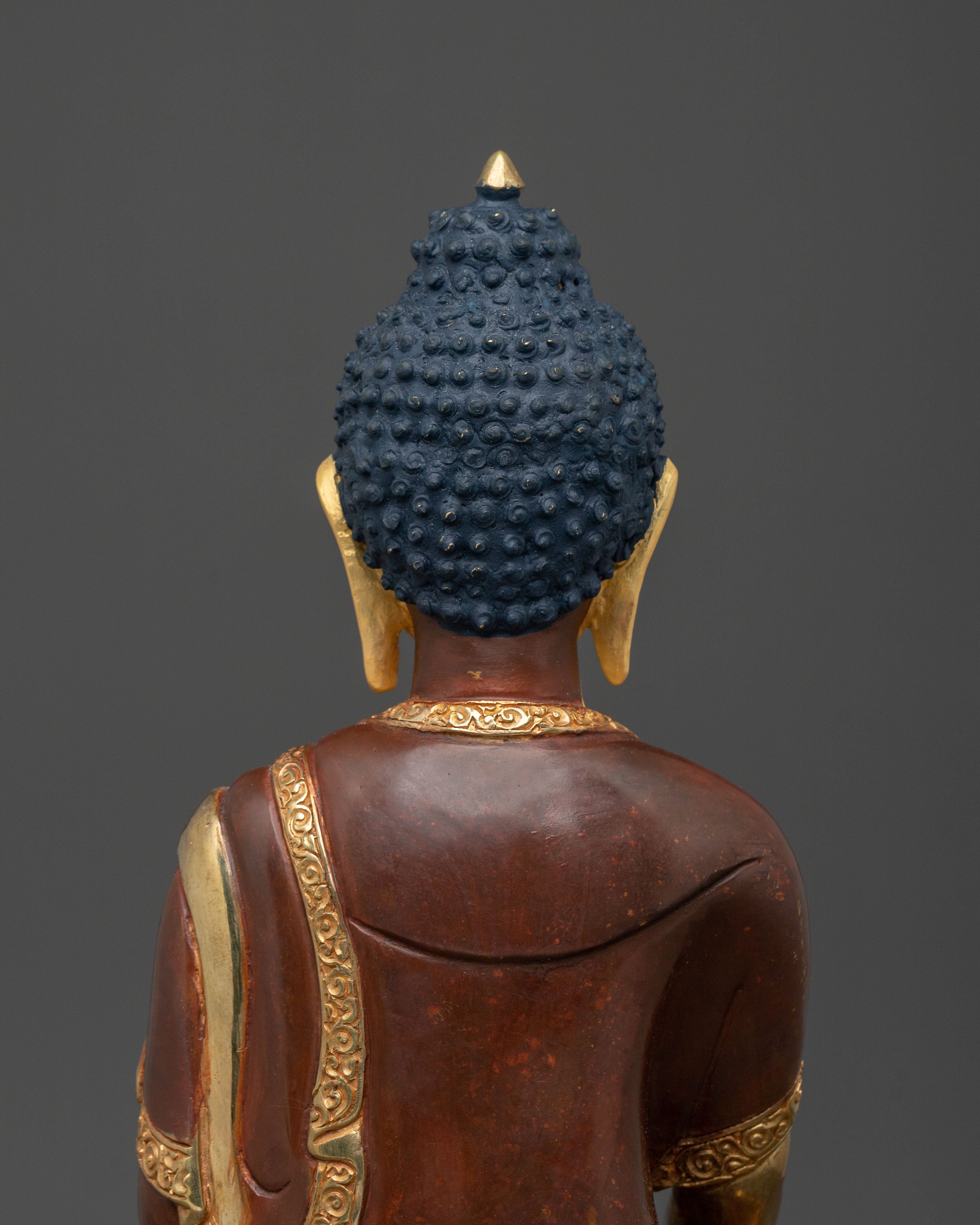 Handcrafted Shakyamuni Buddha Vajrayana Sculpture