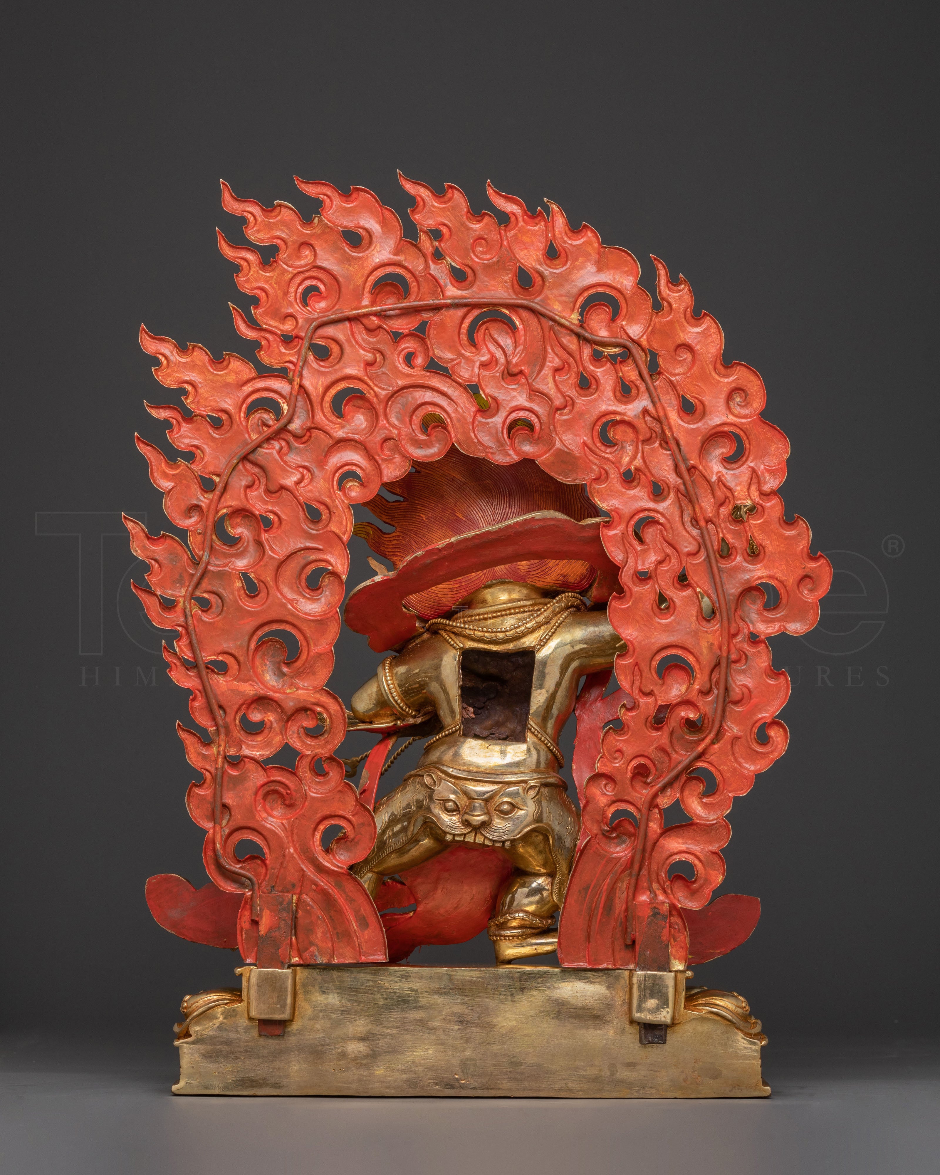 Vajrapani Wrathful Blessing Statue