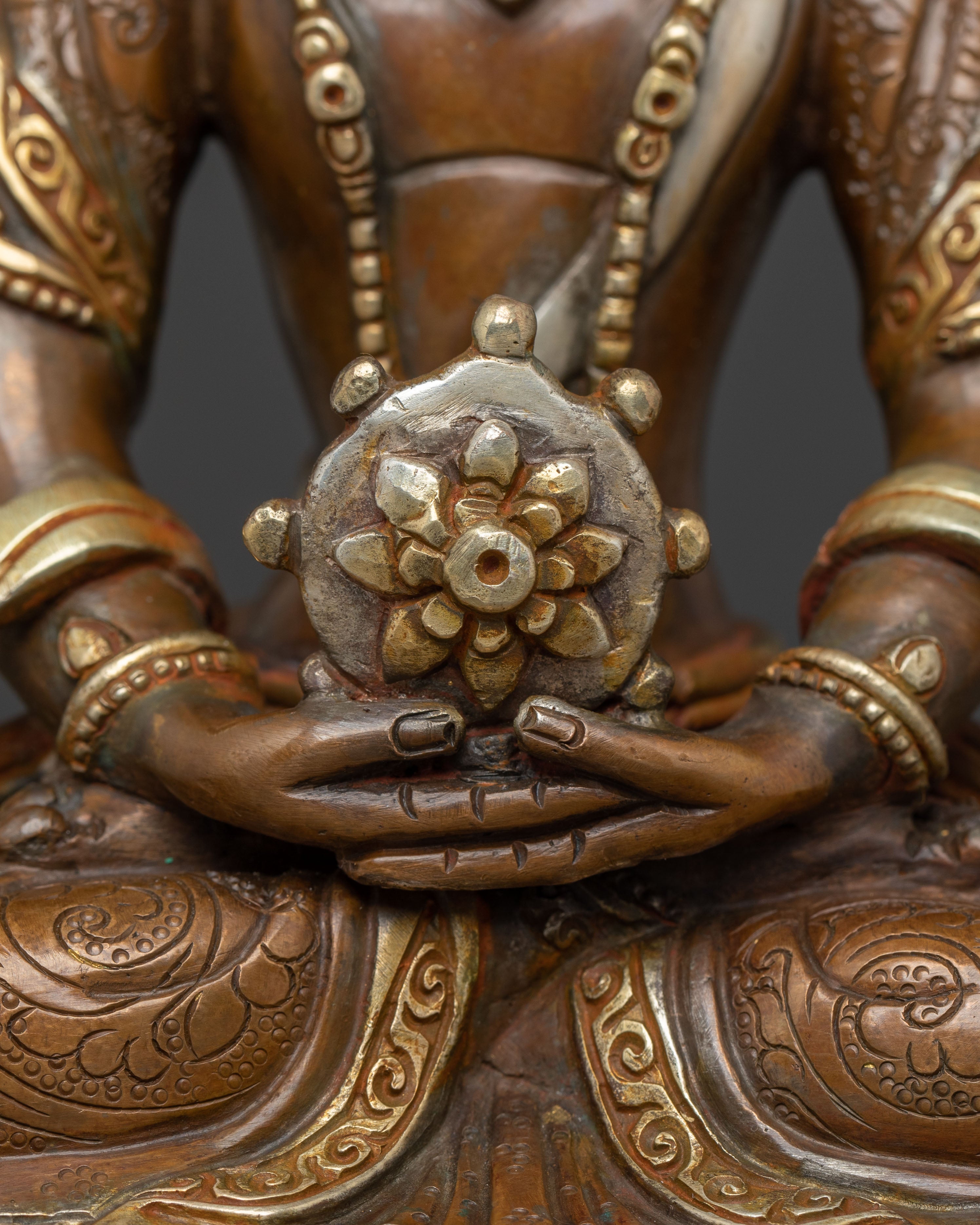 Golden Statue of Vairocana | The Cosmic Buddha