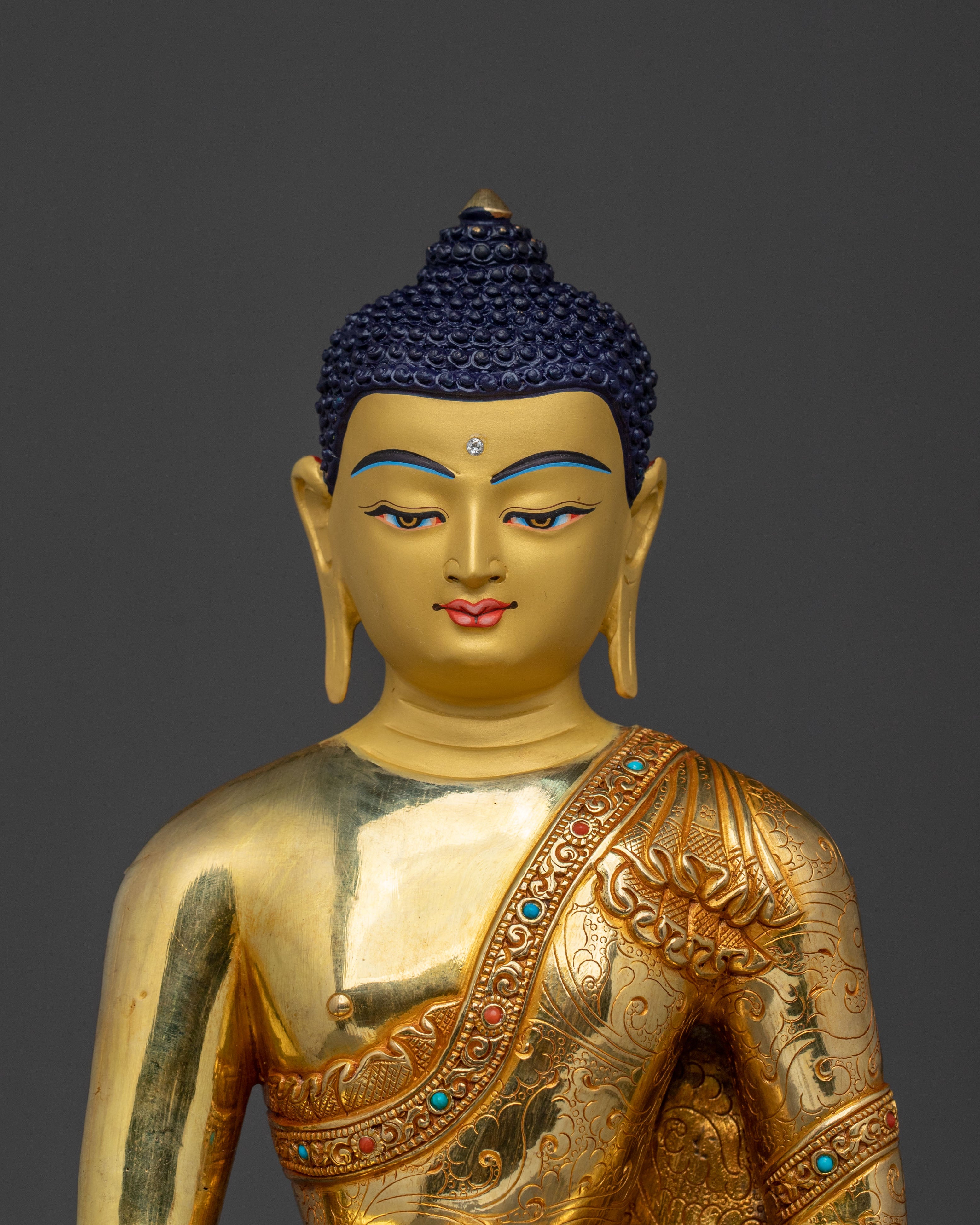 Gautama Shakyamuni Buddha Statue | Sacred Altar Decoration