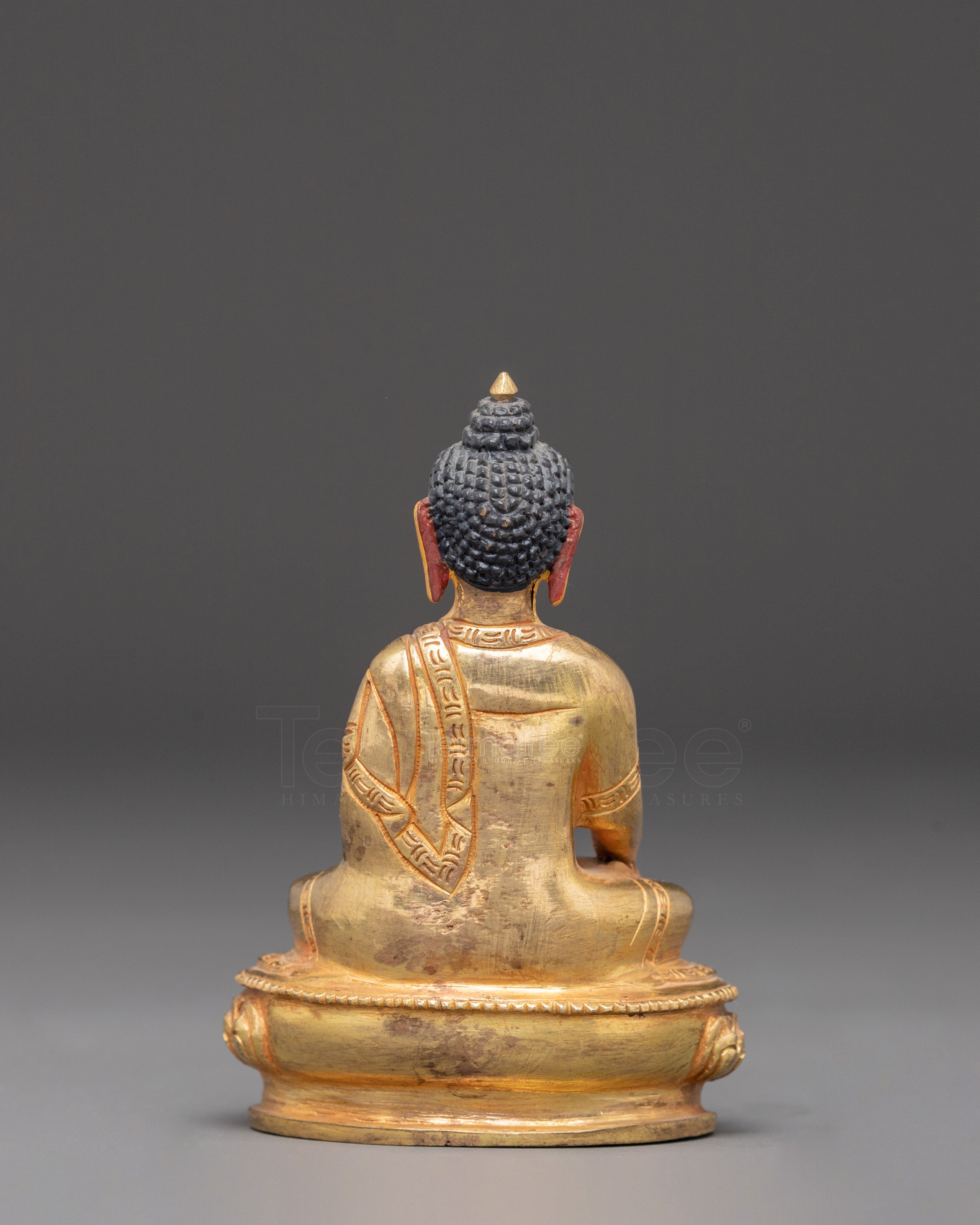 Shakyamuni Buddha Golden Statue | Meditation Decor