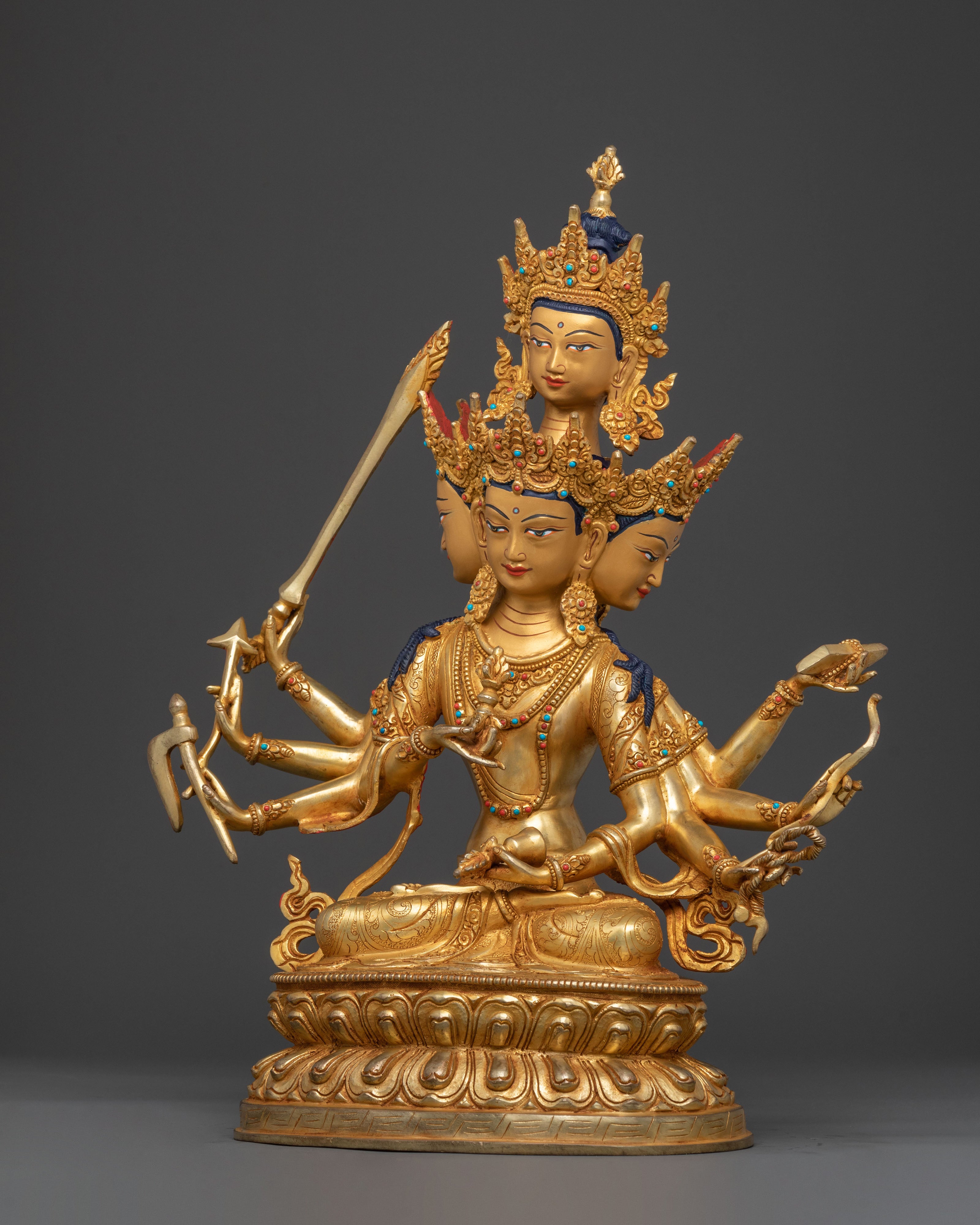 Maha Vajrasattva Divine Form | Sacred Statue