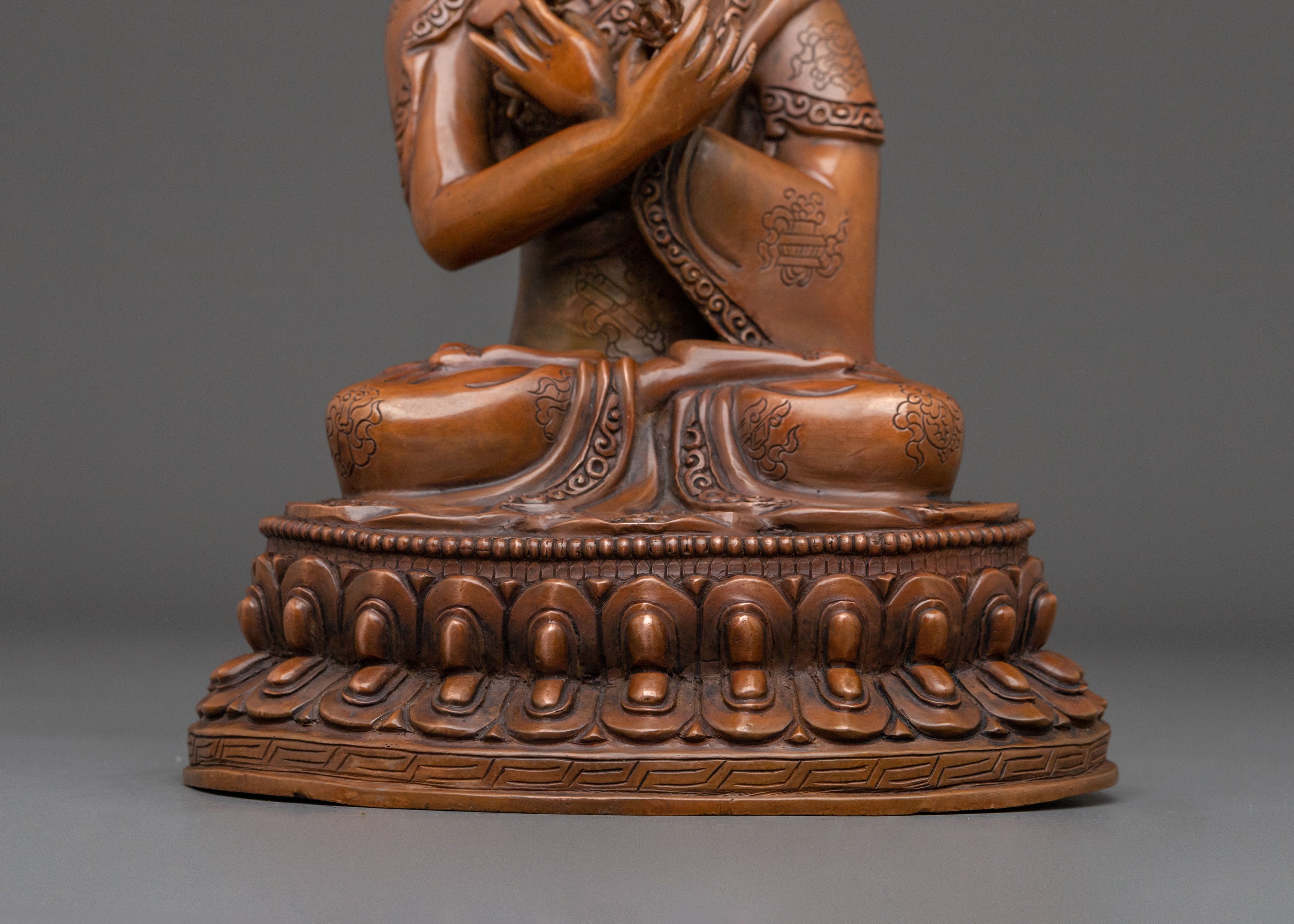 16th Karmapa Statue | Buddhist Master Altar Decoration