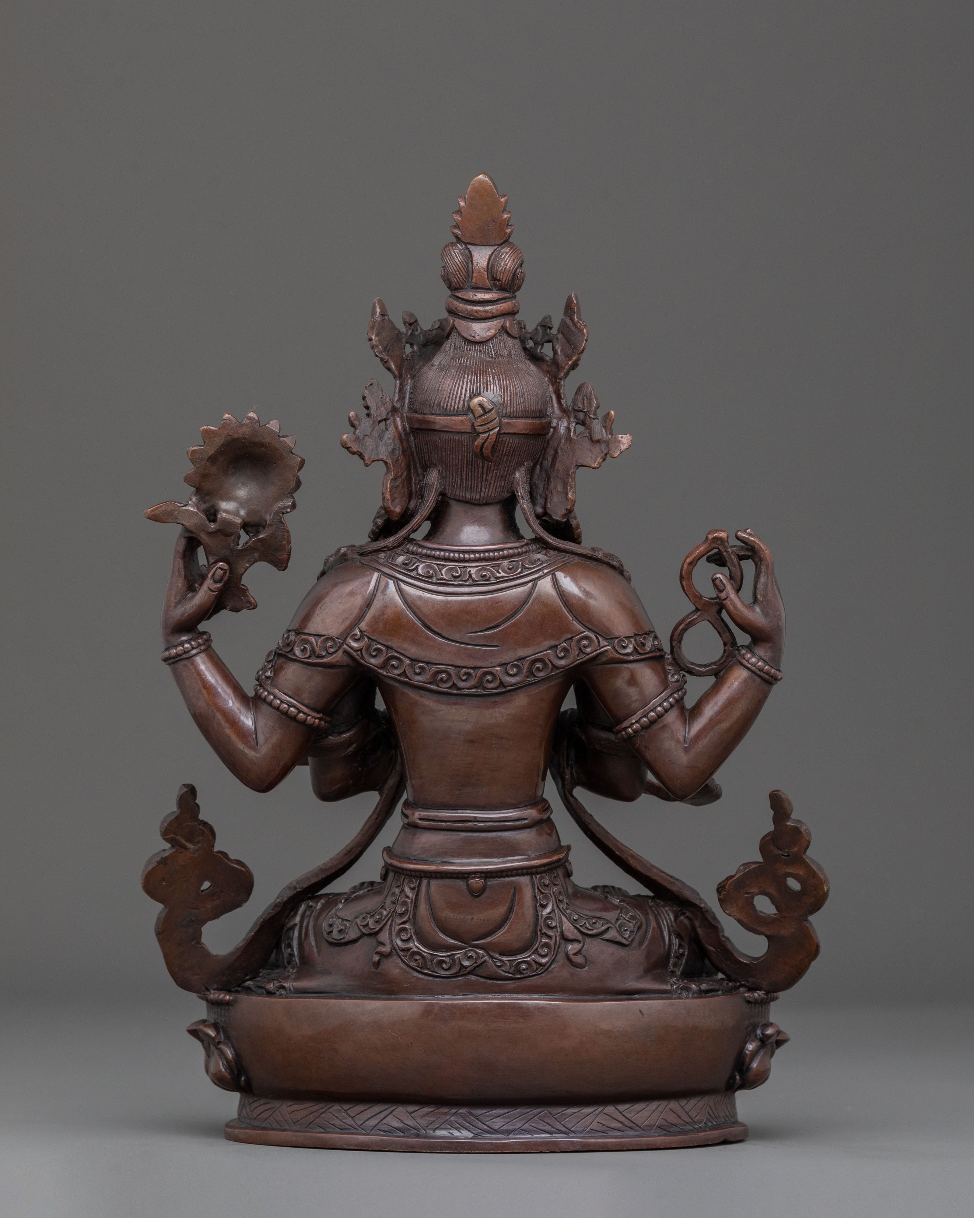 Handmade Chenrezig Statue | Compassionate Bodhisattva