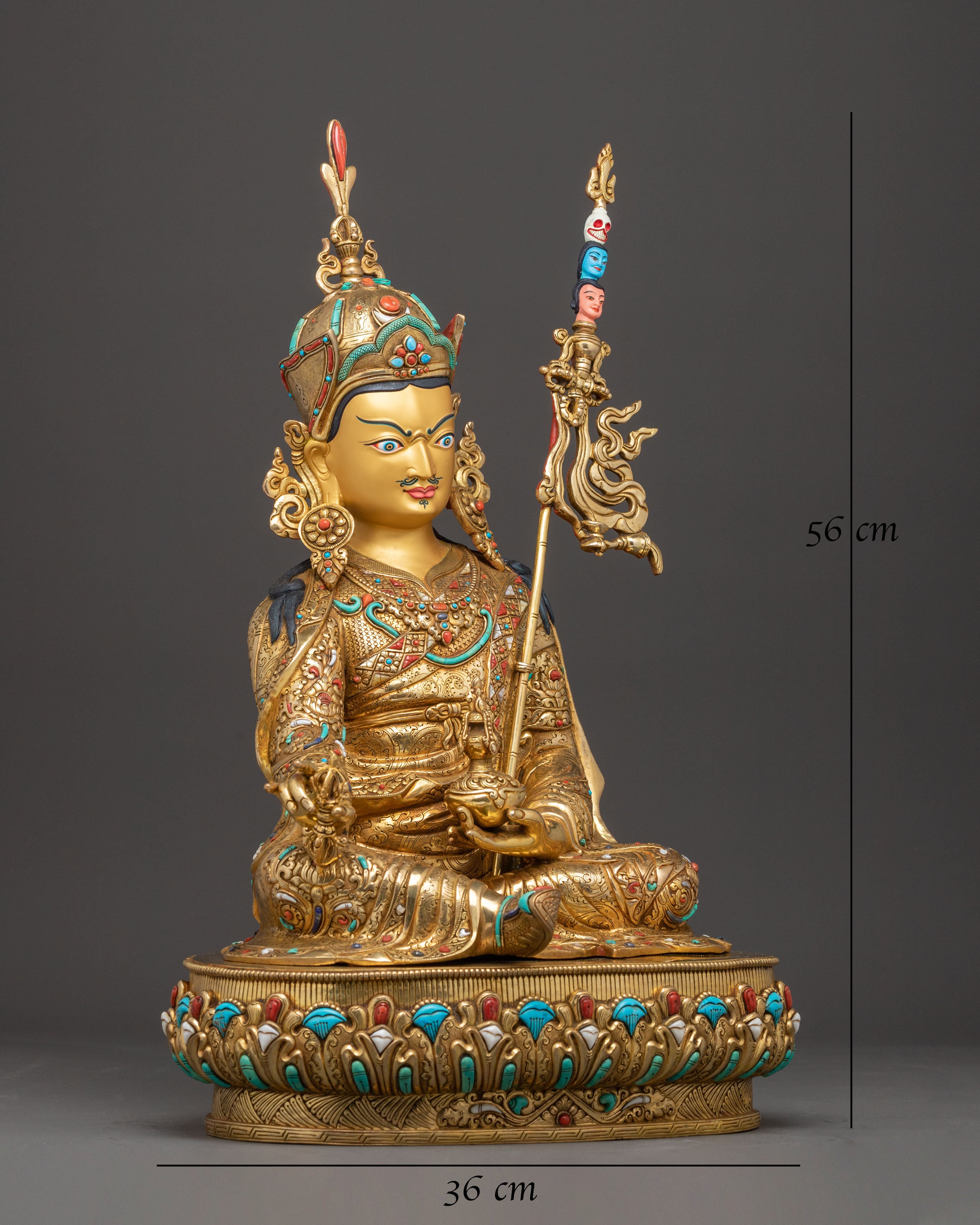 Guru Rinpoche Lotus Master Statue