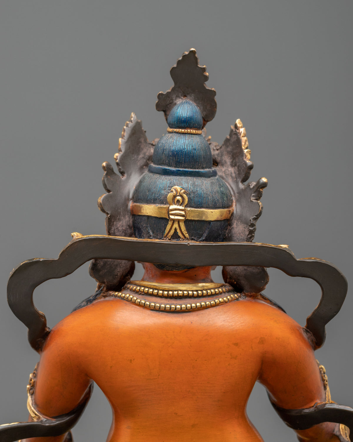 Dzambhala Copper Sculpture | Tibetan Sacred Figurine