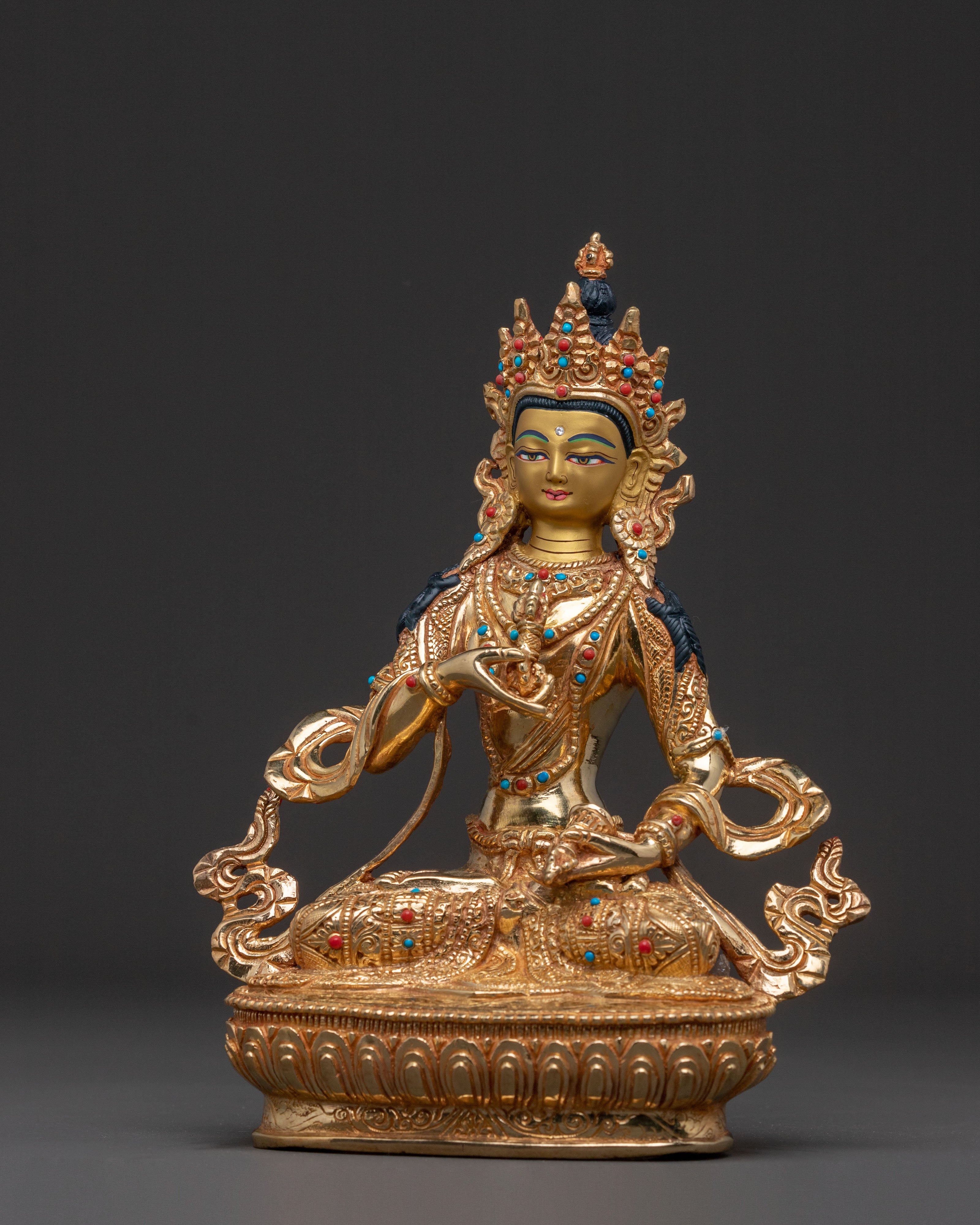 Vajrasattva Buddhist Statue: Lightning Diamond