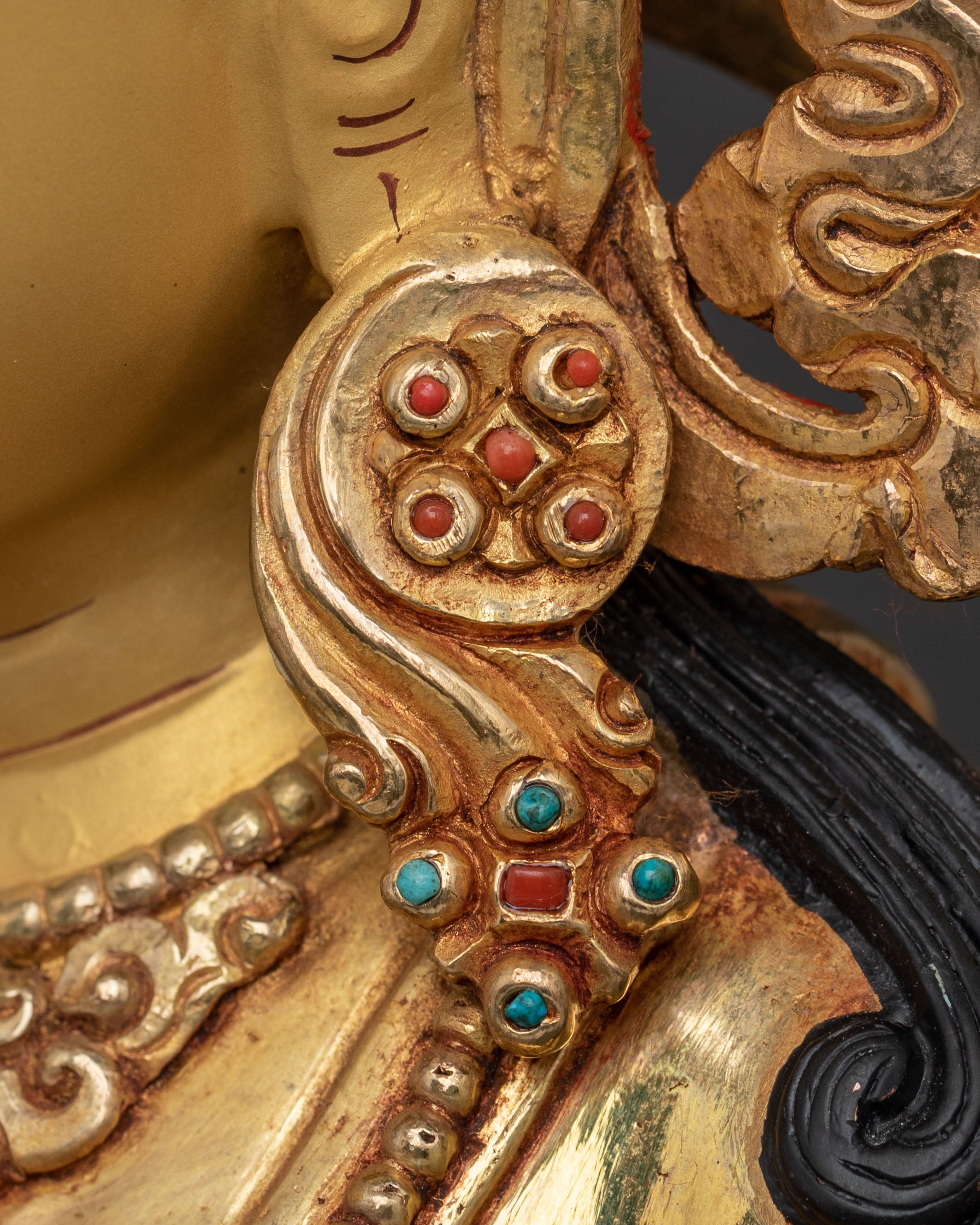 Green Tara Himalayan Buddhist Statue