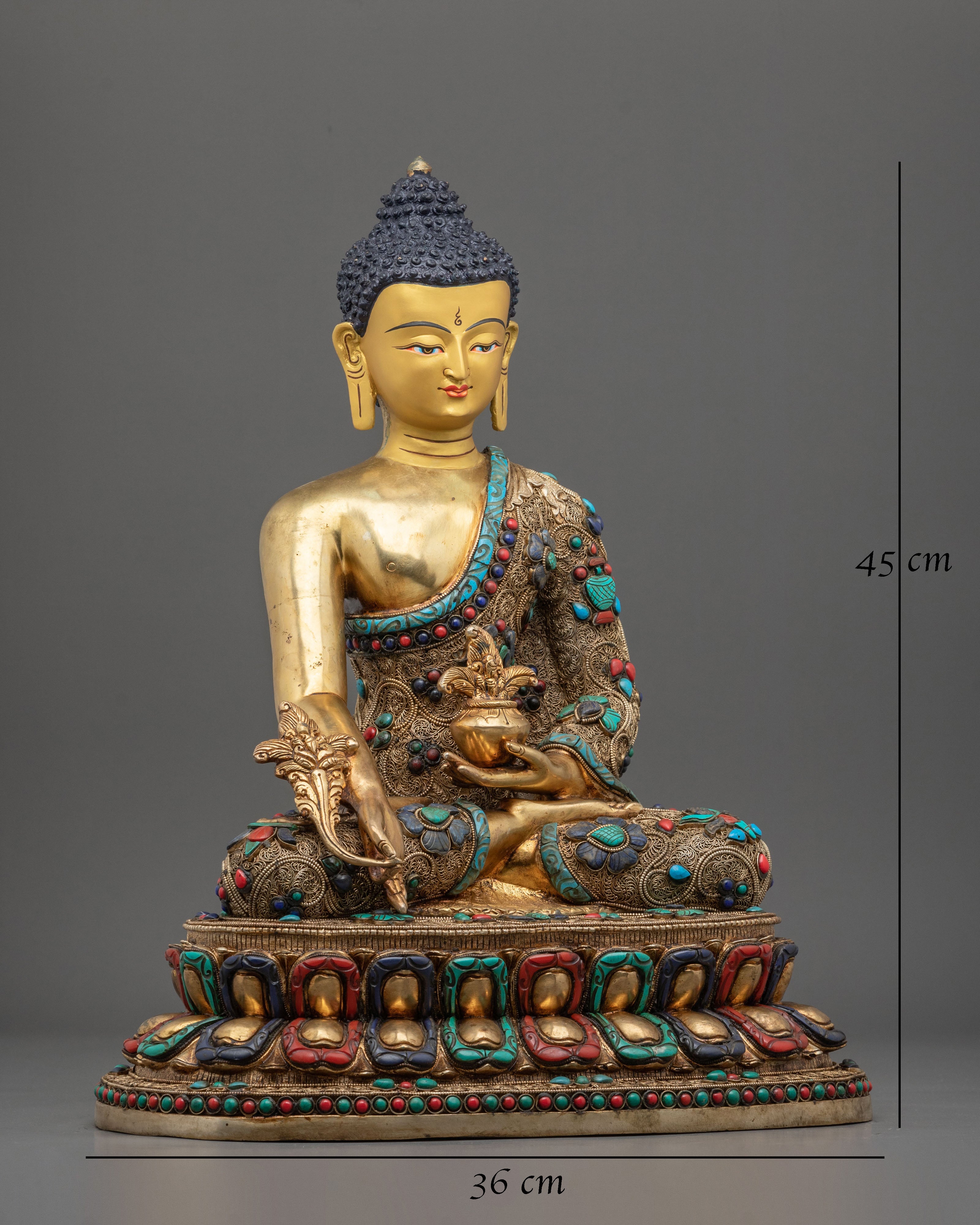 medicine buddha healing master sculpture | Symbol of Healing and Compassion