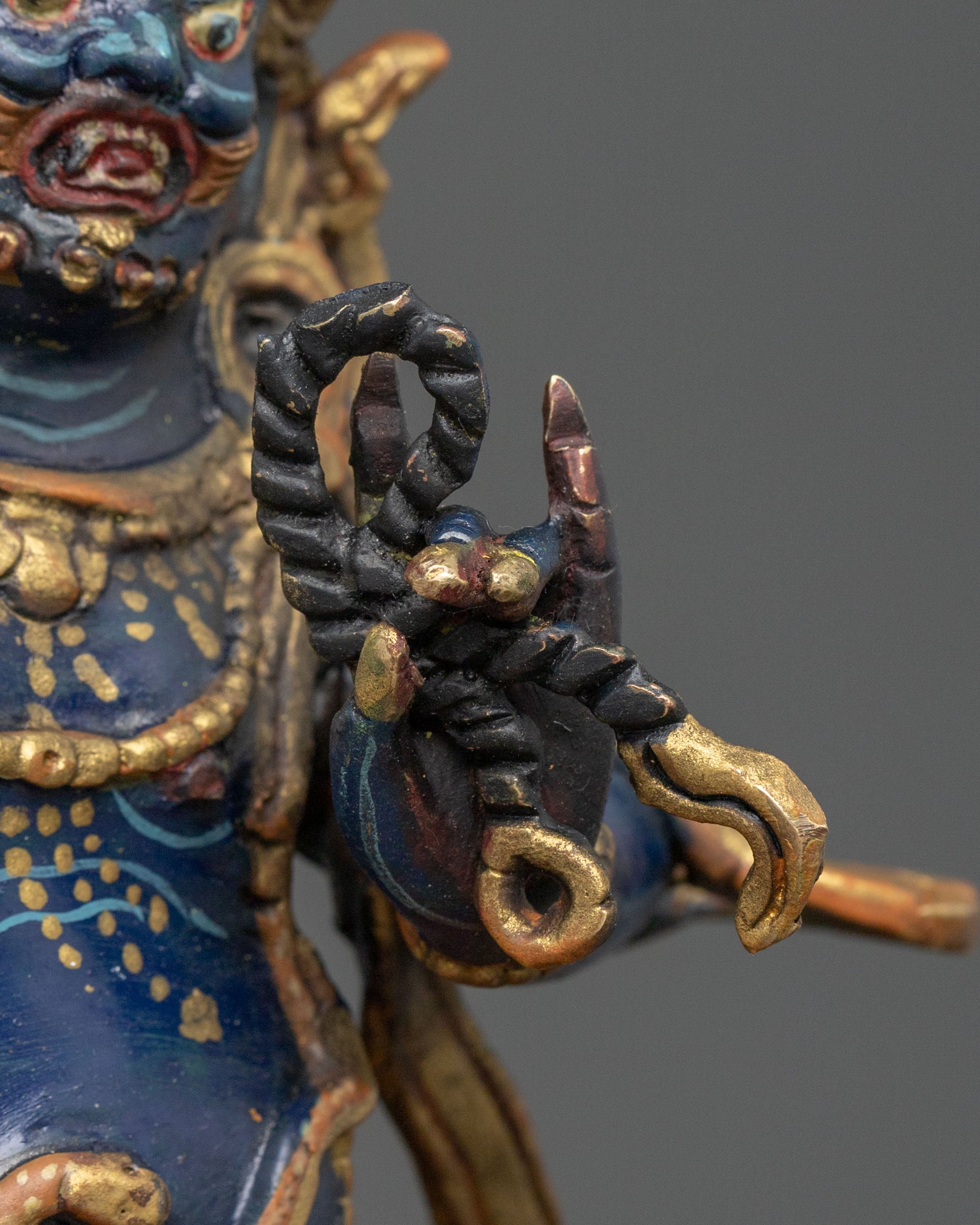 Vajrapani Sacred Protector Statue | Wrathful Guardian of Power