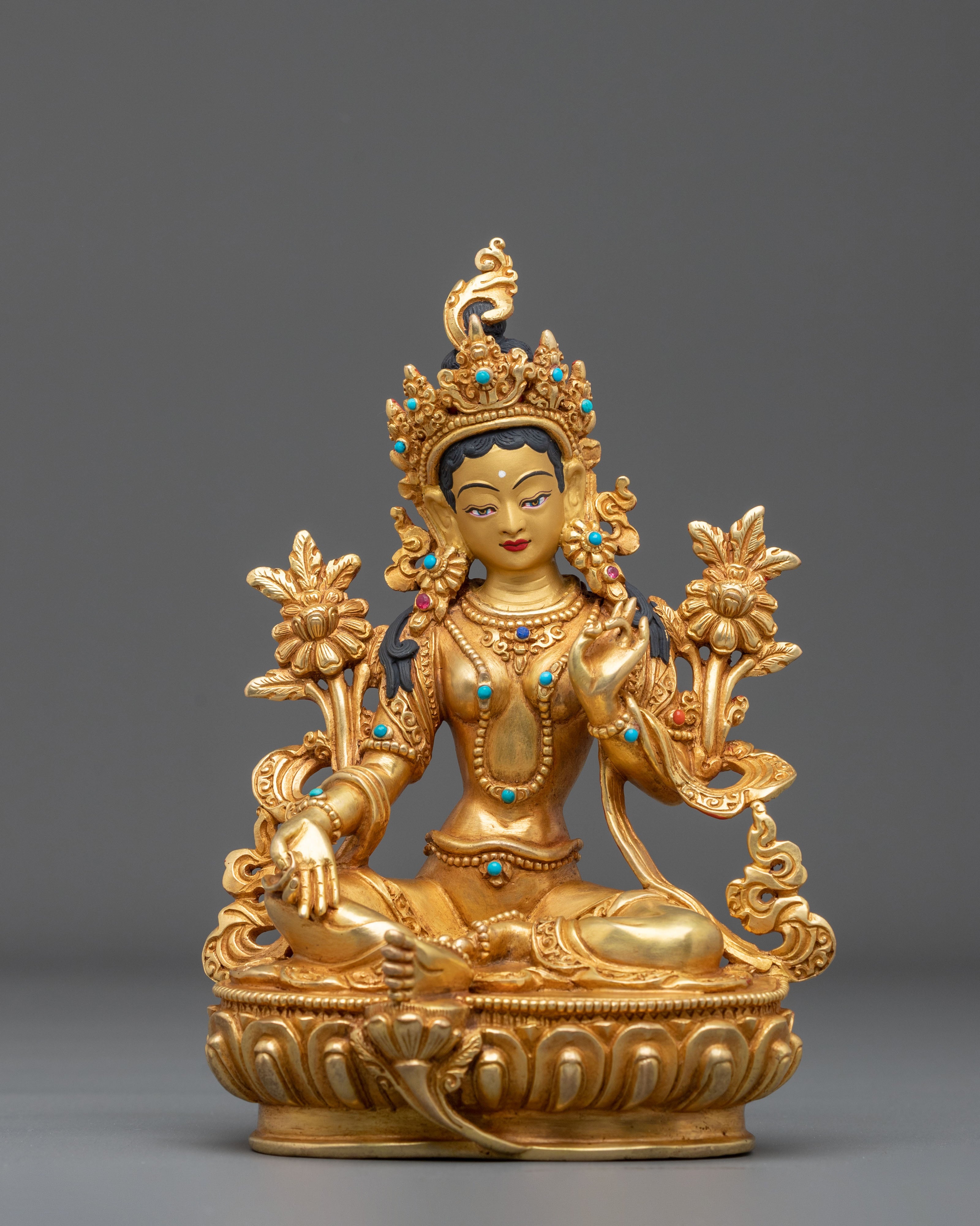 Mother Green Tara Statue | The Mother of Liberation
