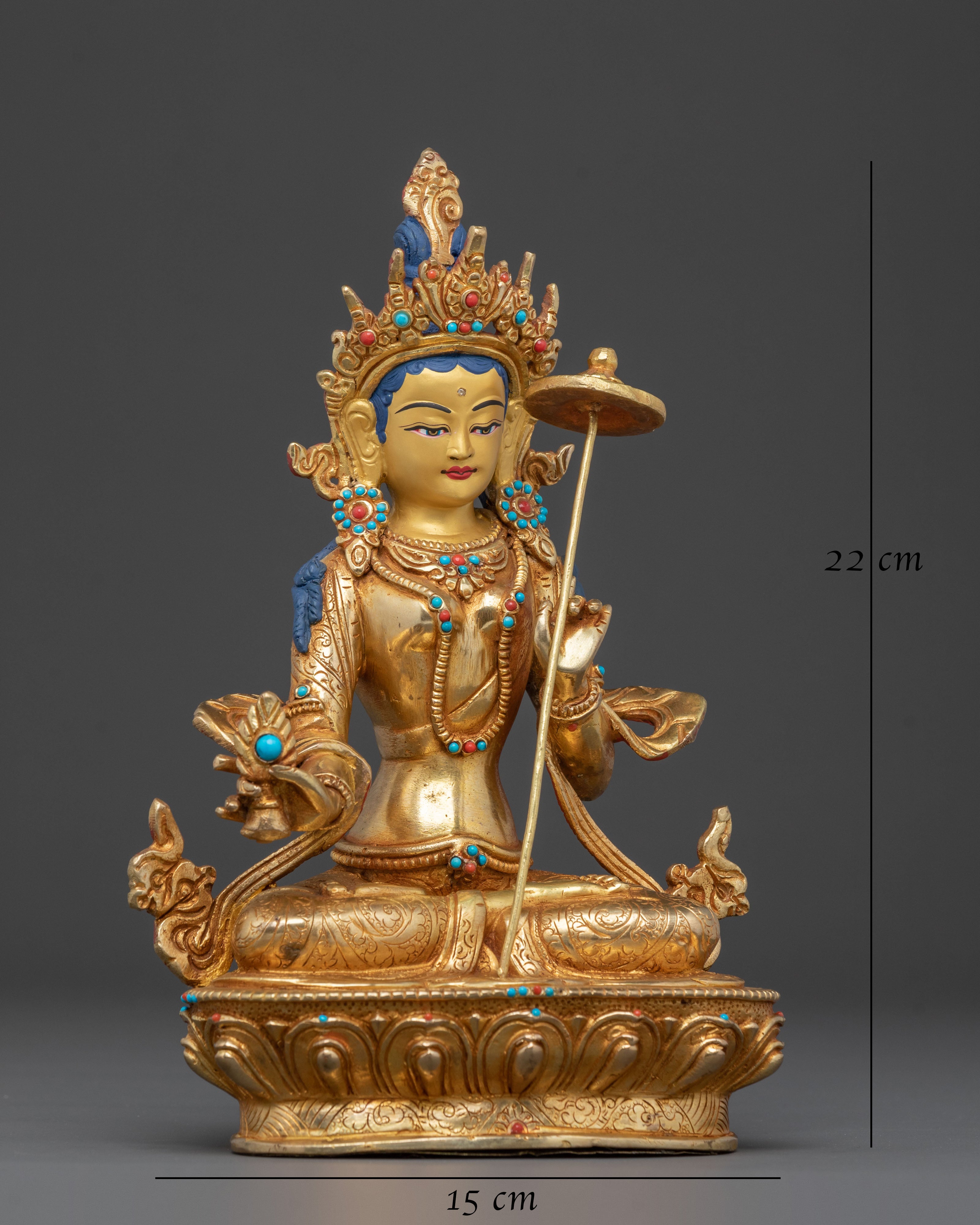 Dukar Compassionate Protector Statue | Altar Decor