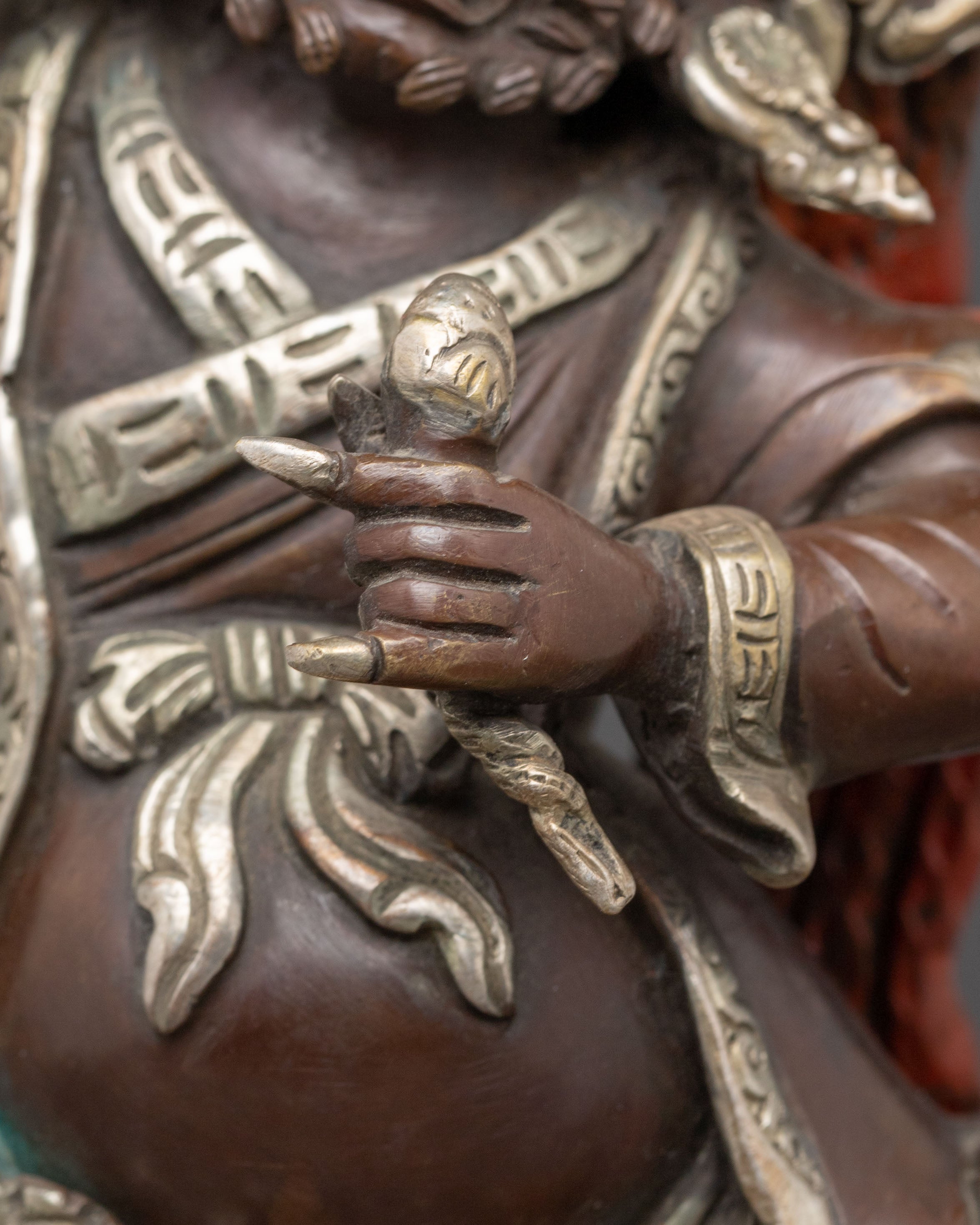 Handmade Naga Mahakala Statue | Wrathful Protector Deity