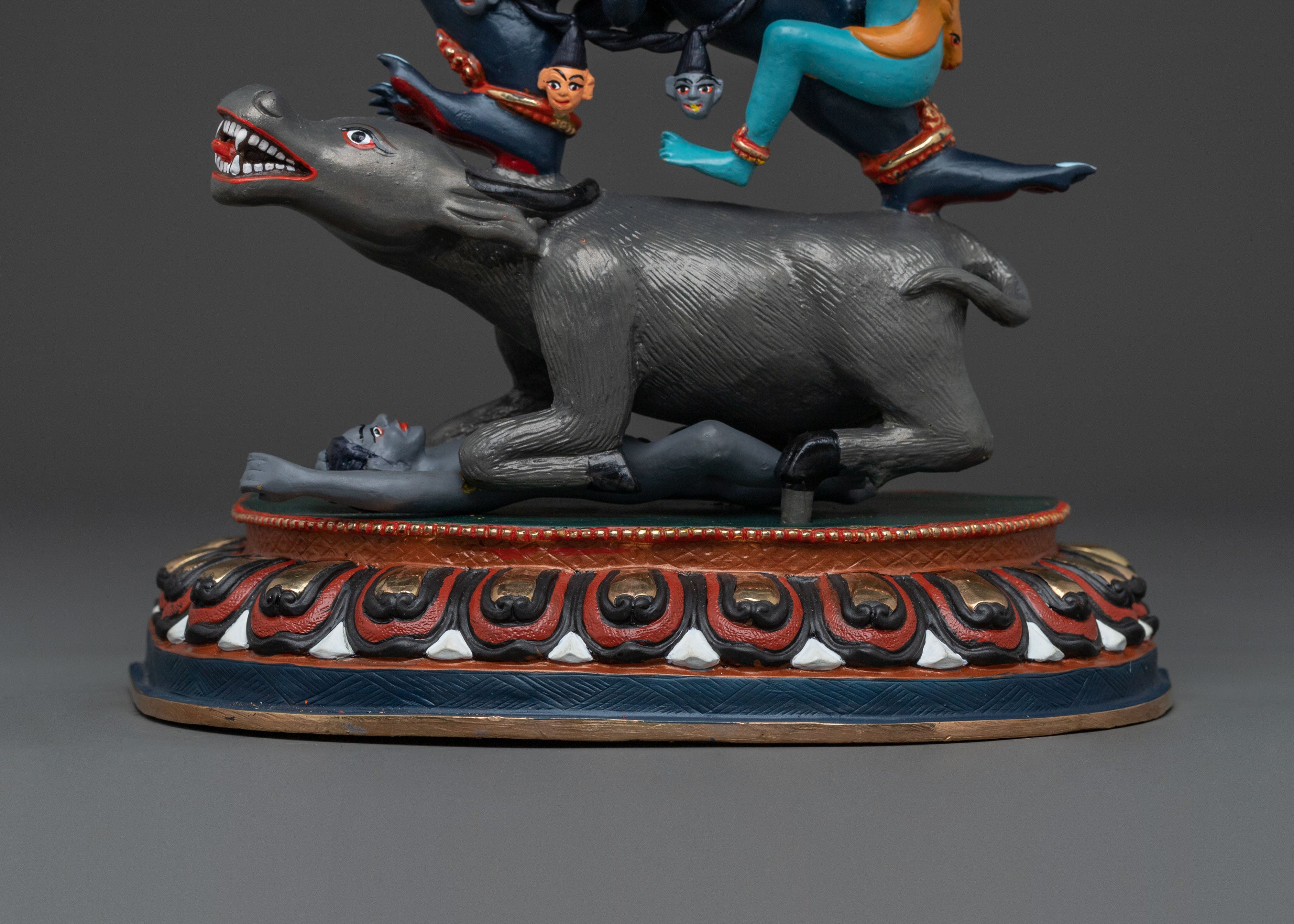 Yama Dharmaraja Sacred Figurine | Fierce Protector