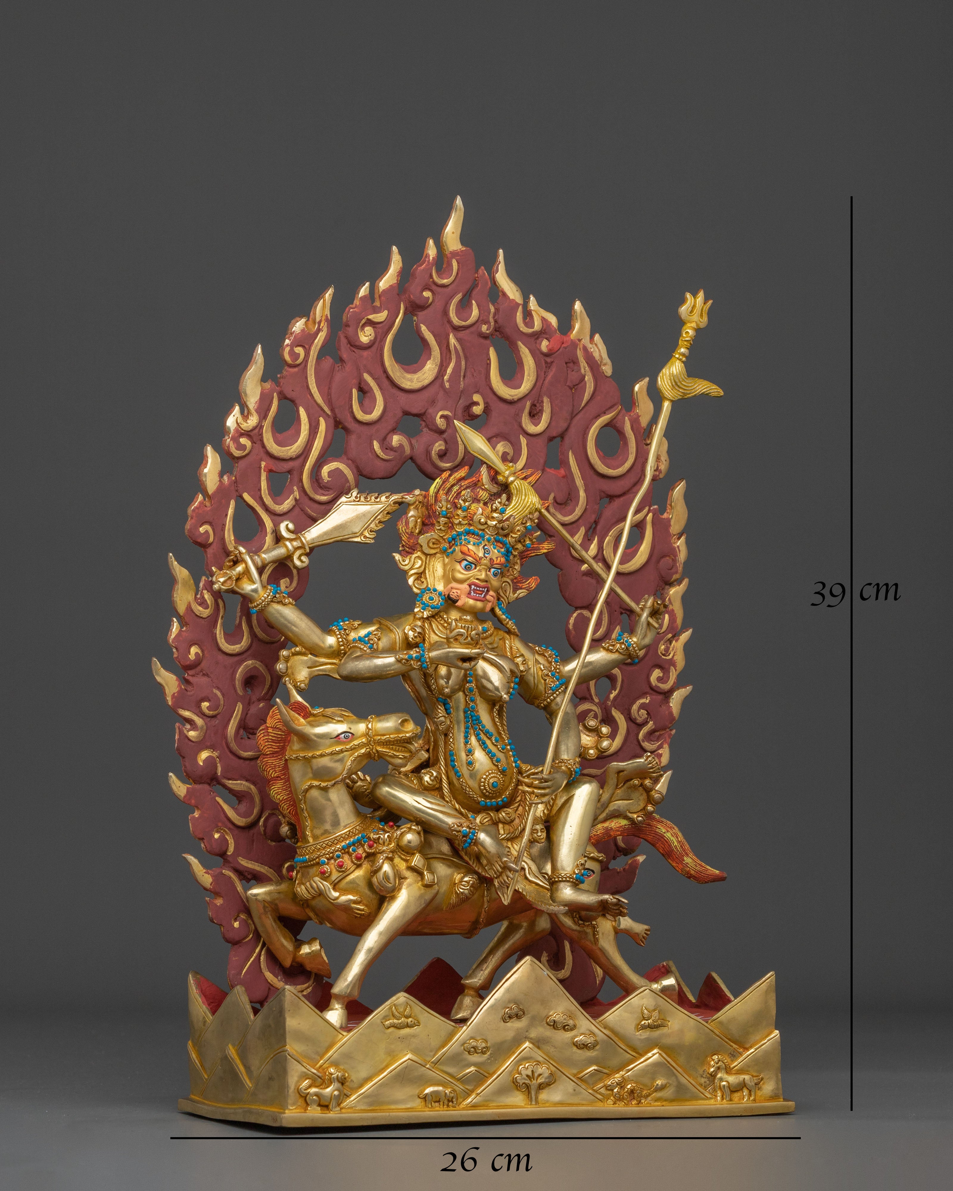 Palden Lhamo Sacred Statue | Home Decor