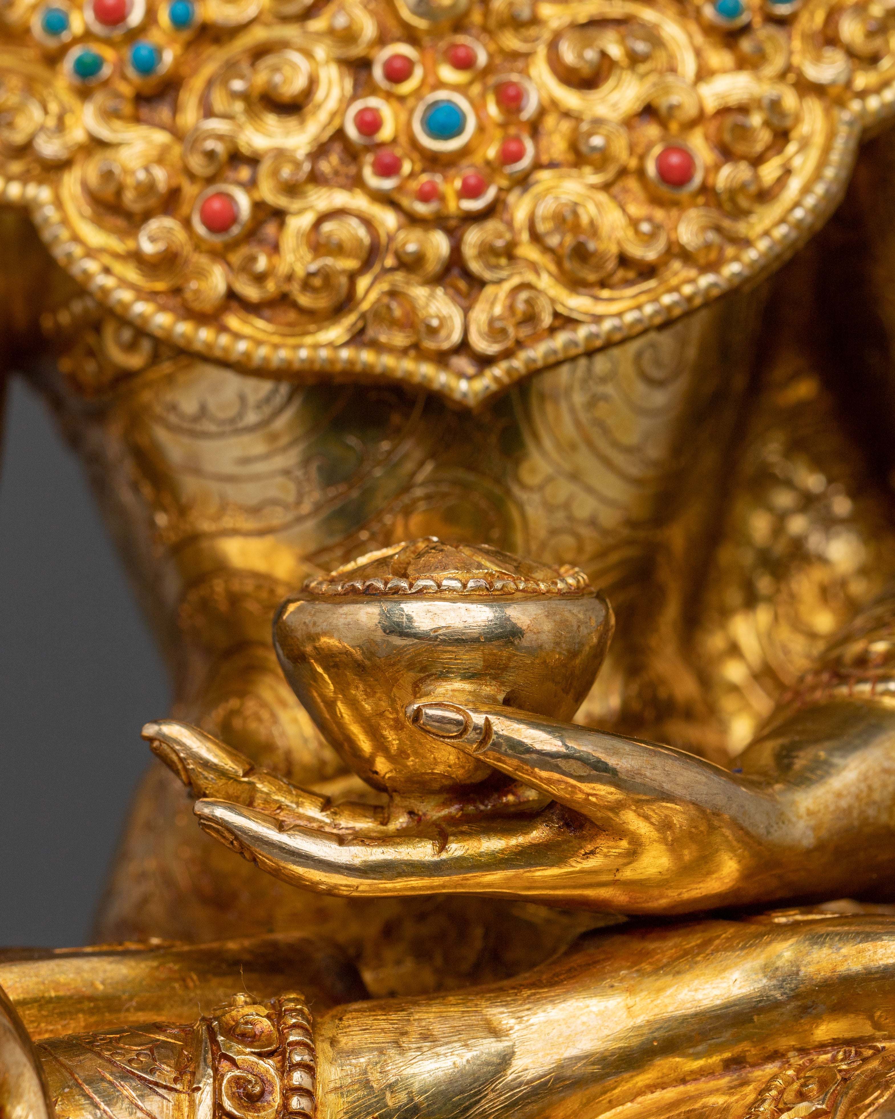 Crown Shakyamuni Buddha Statue | Divine Wisdom