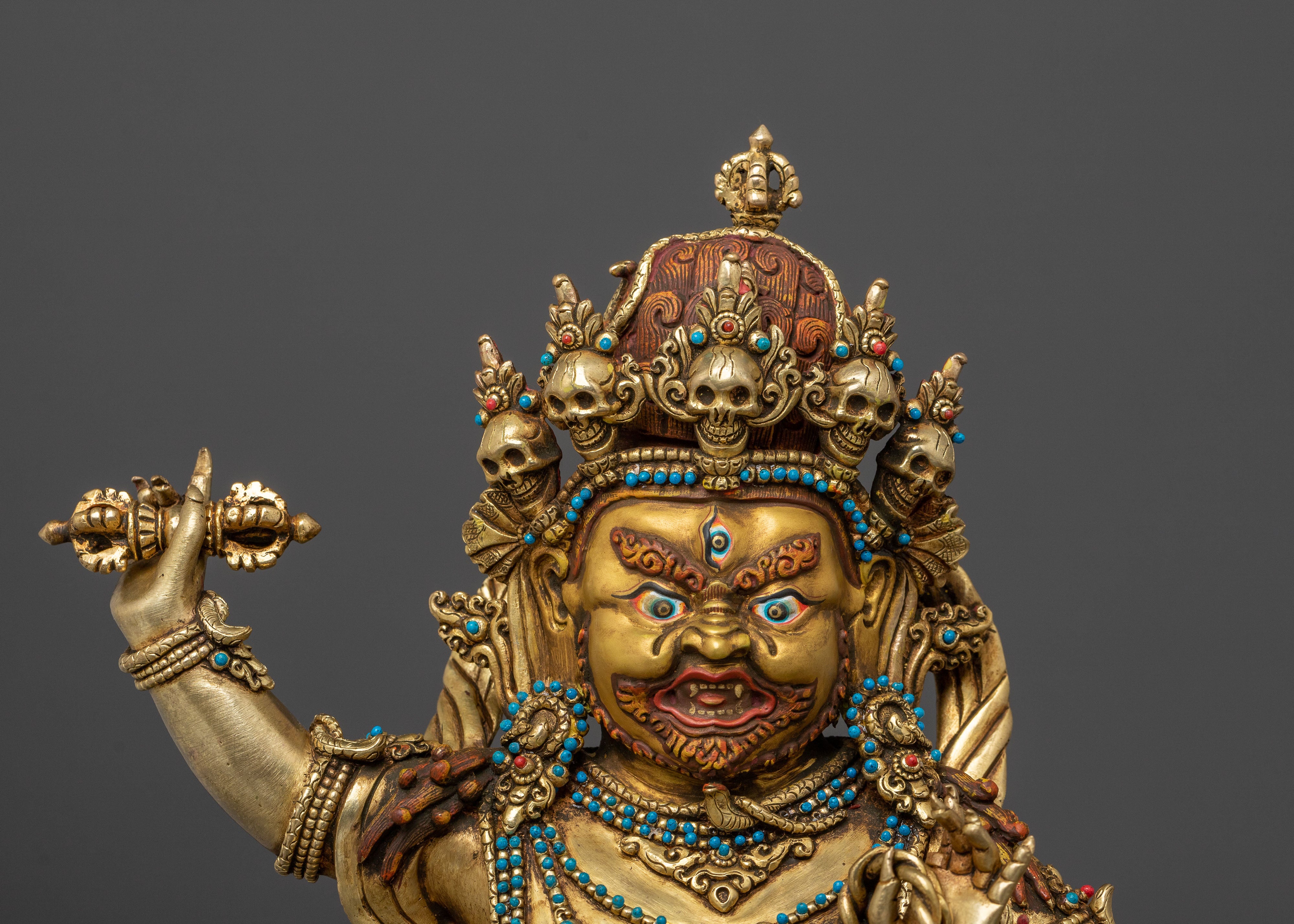 Vajrapani Statue of Unyielding Strength | Dharma Protector