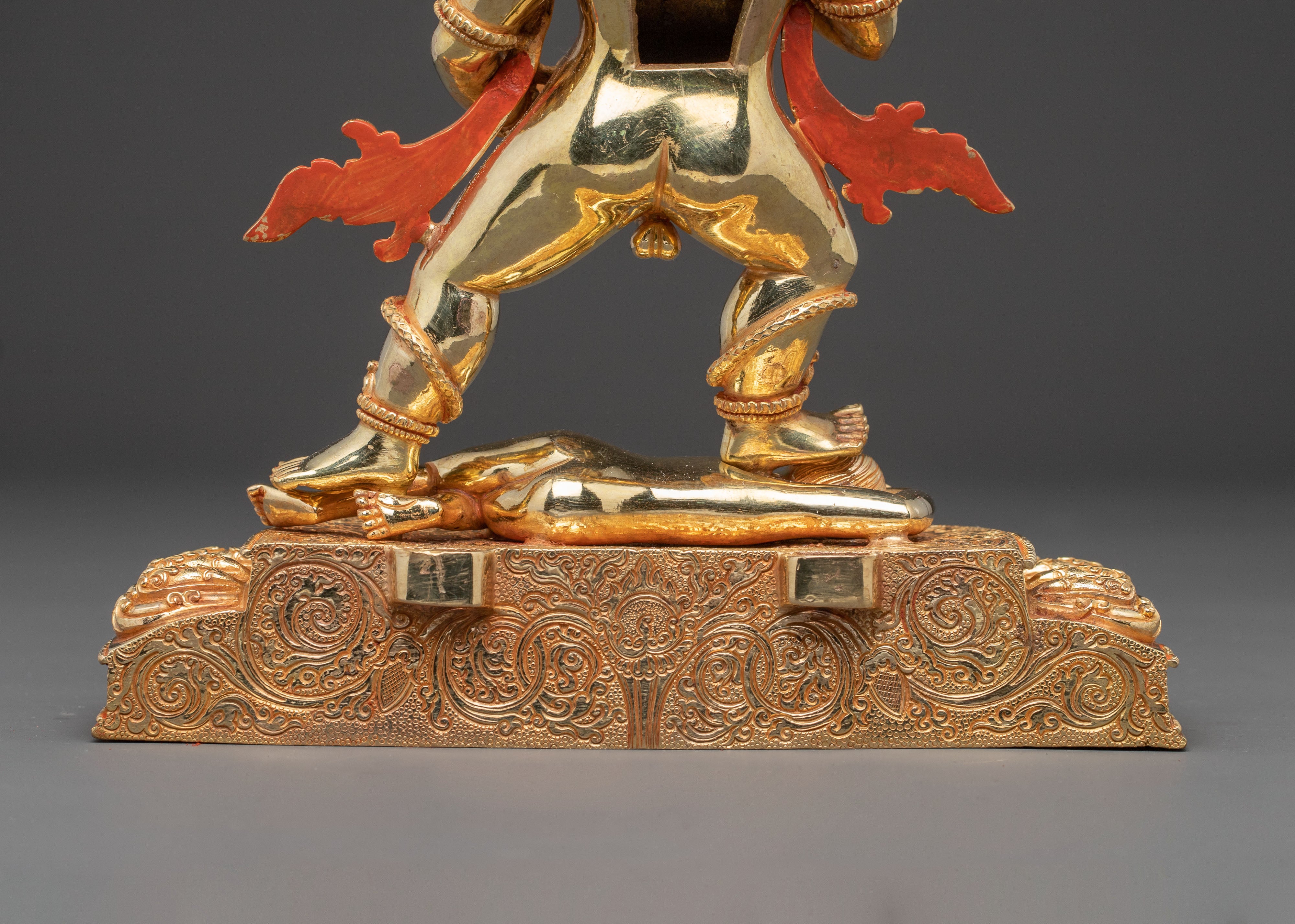 Black Dzambhala Statue: Abundance of Wealth